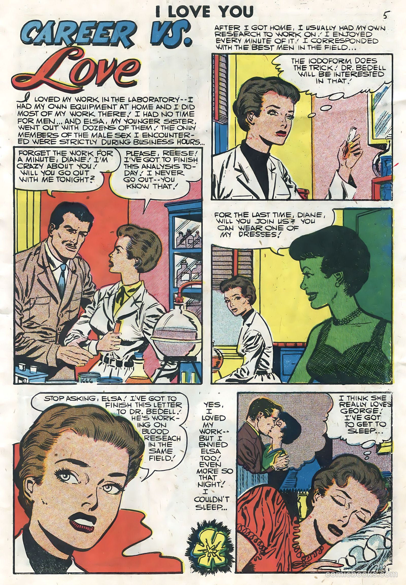 I Love You #14 (1957) — page 7 of 36