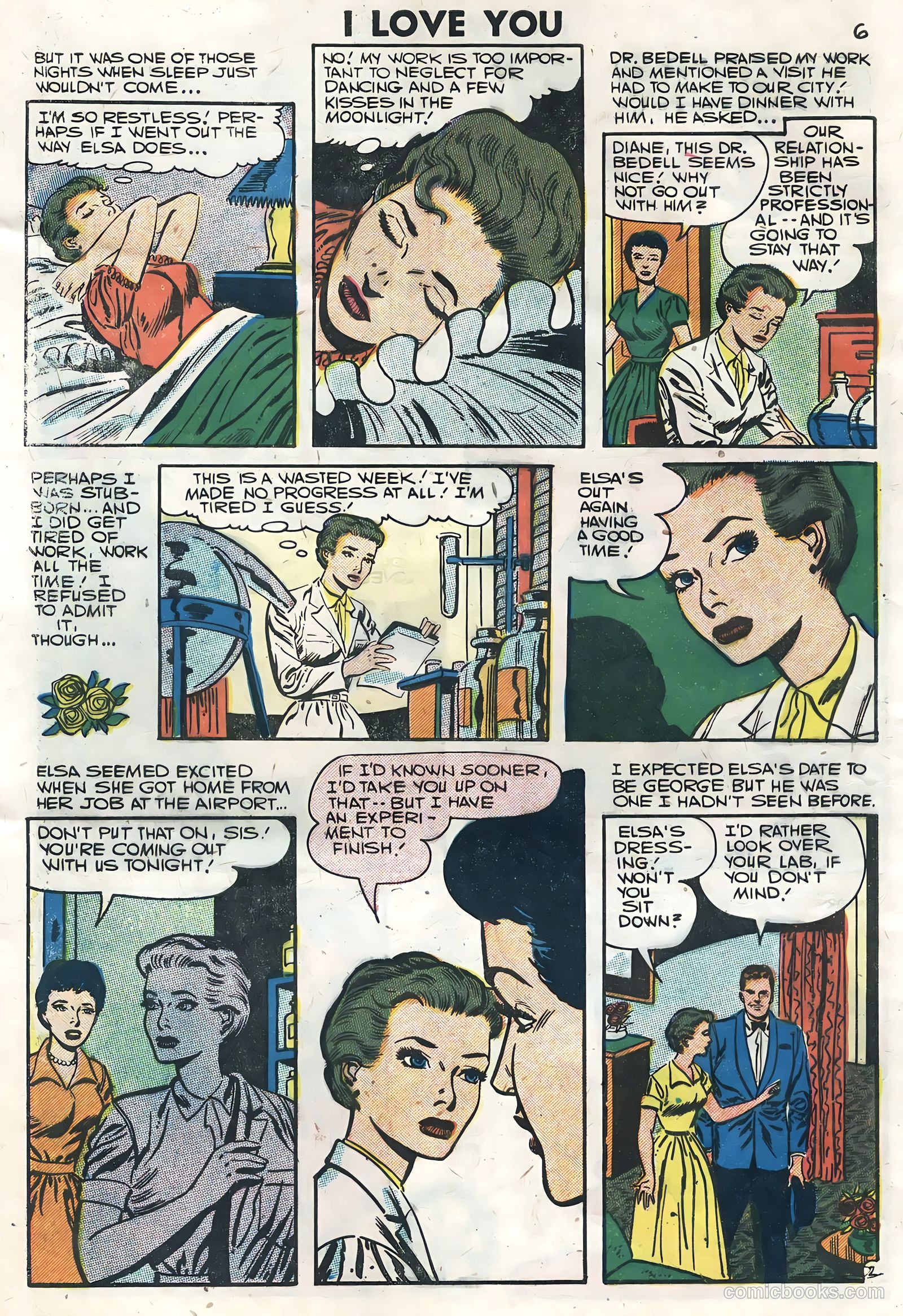 I Love You #14 (1957) — page 8 of 36