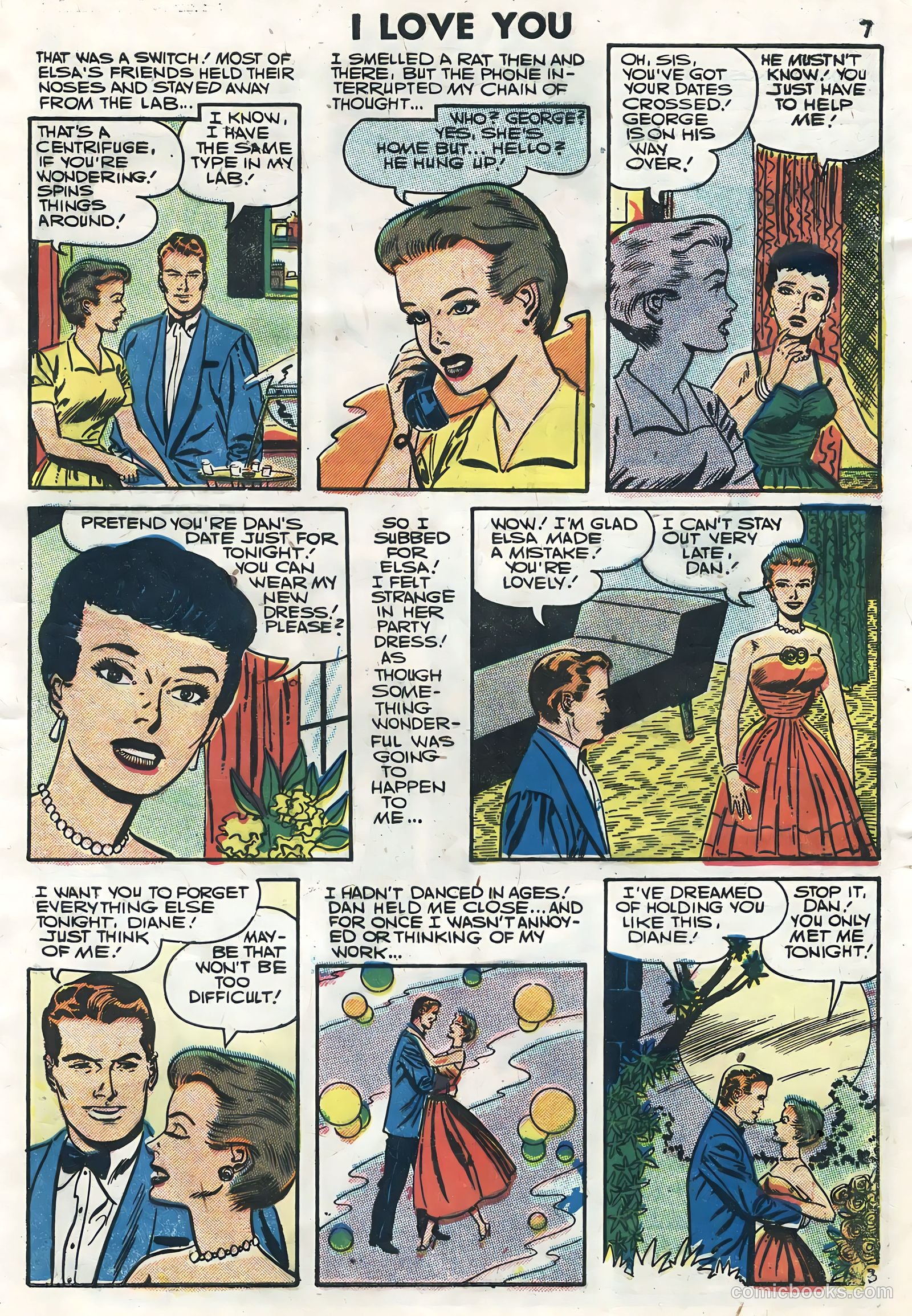 I Love You #14 (1957) — page 9 of 36