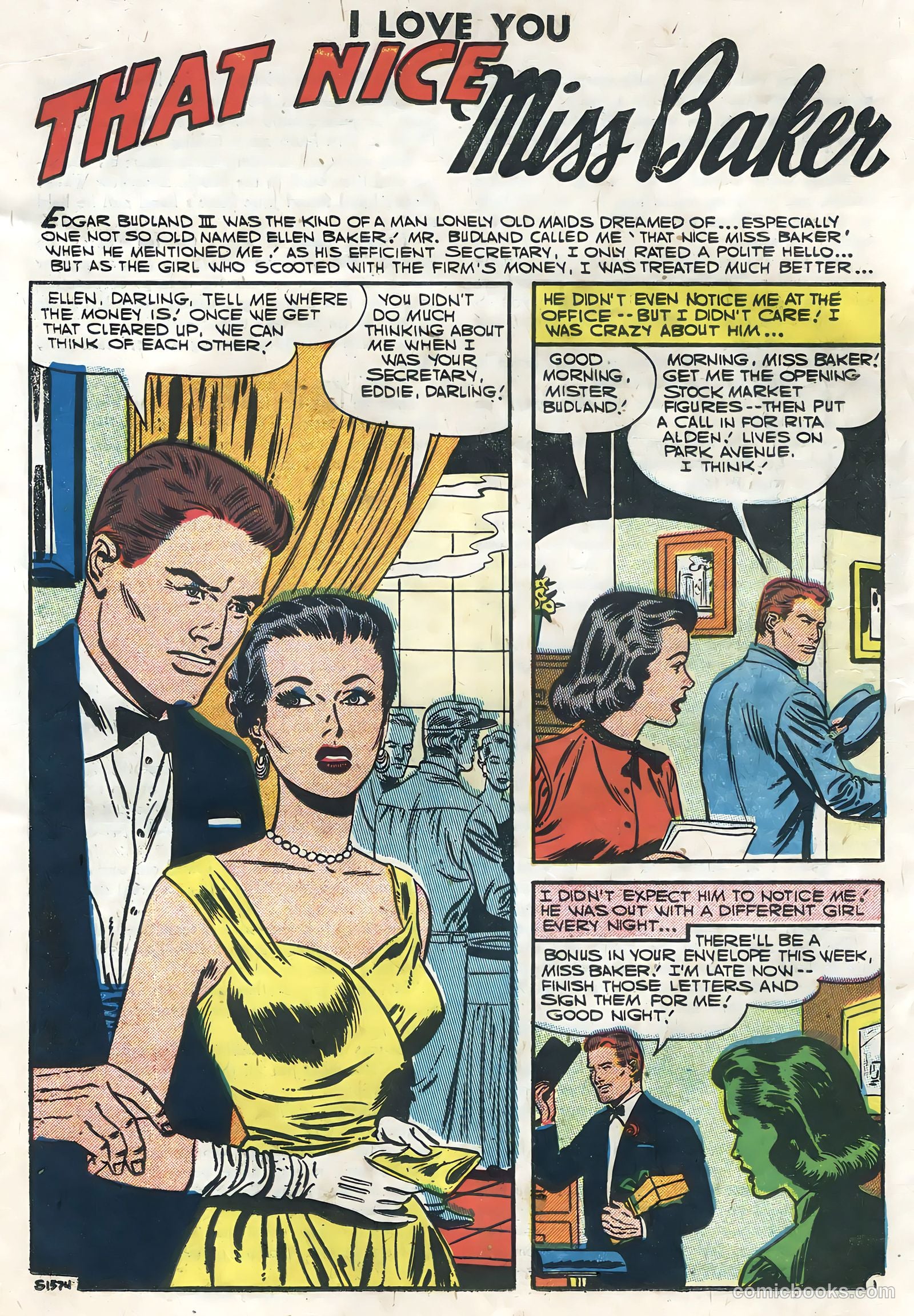 I Love You #14 (1957) — page 18 of 36