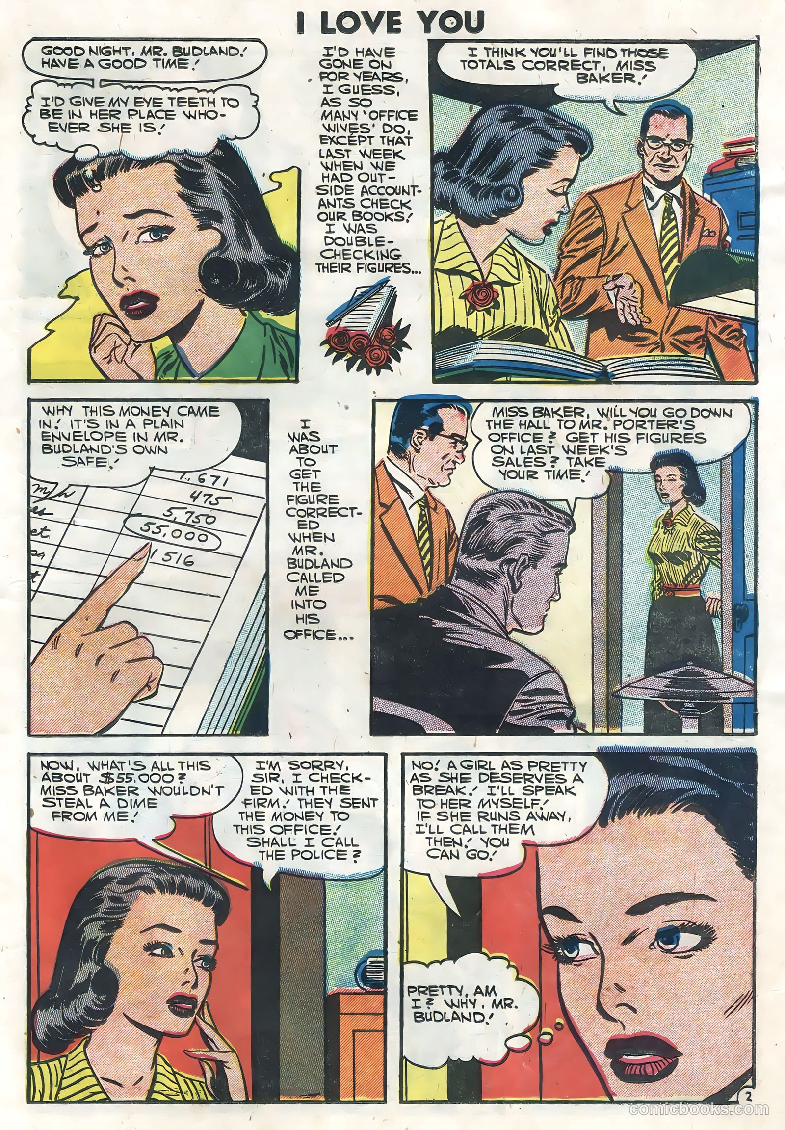 I Love You #14 (1957) — page 19 of 36