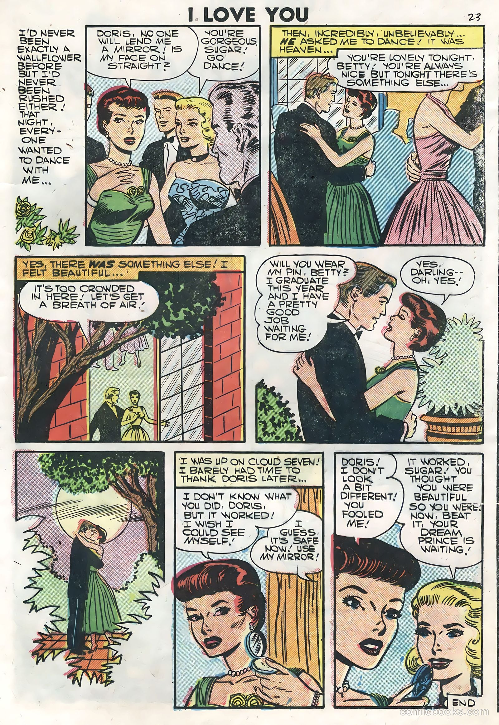 I Love You #14 (1957) — page 25 of 36