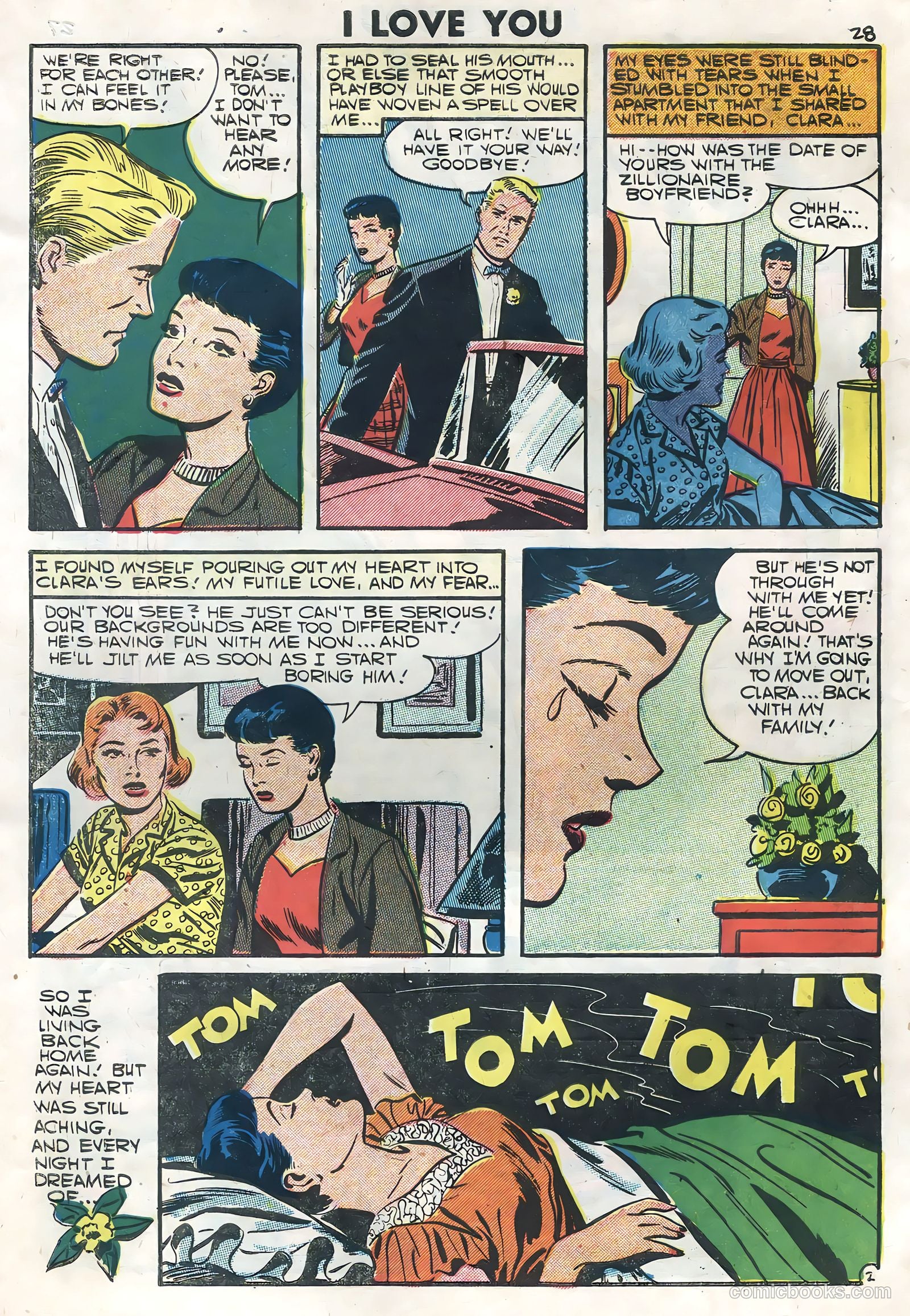 I Love You #14 (1957) — page 30 of 36