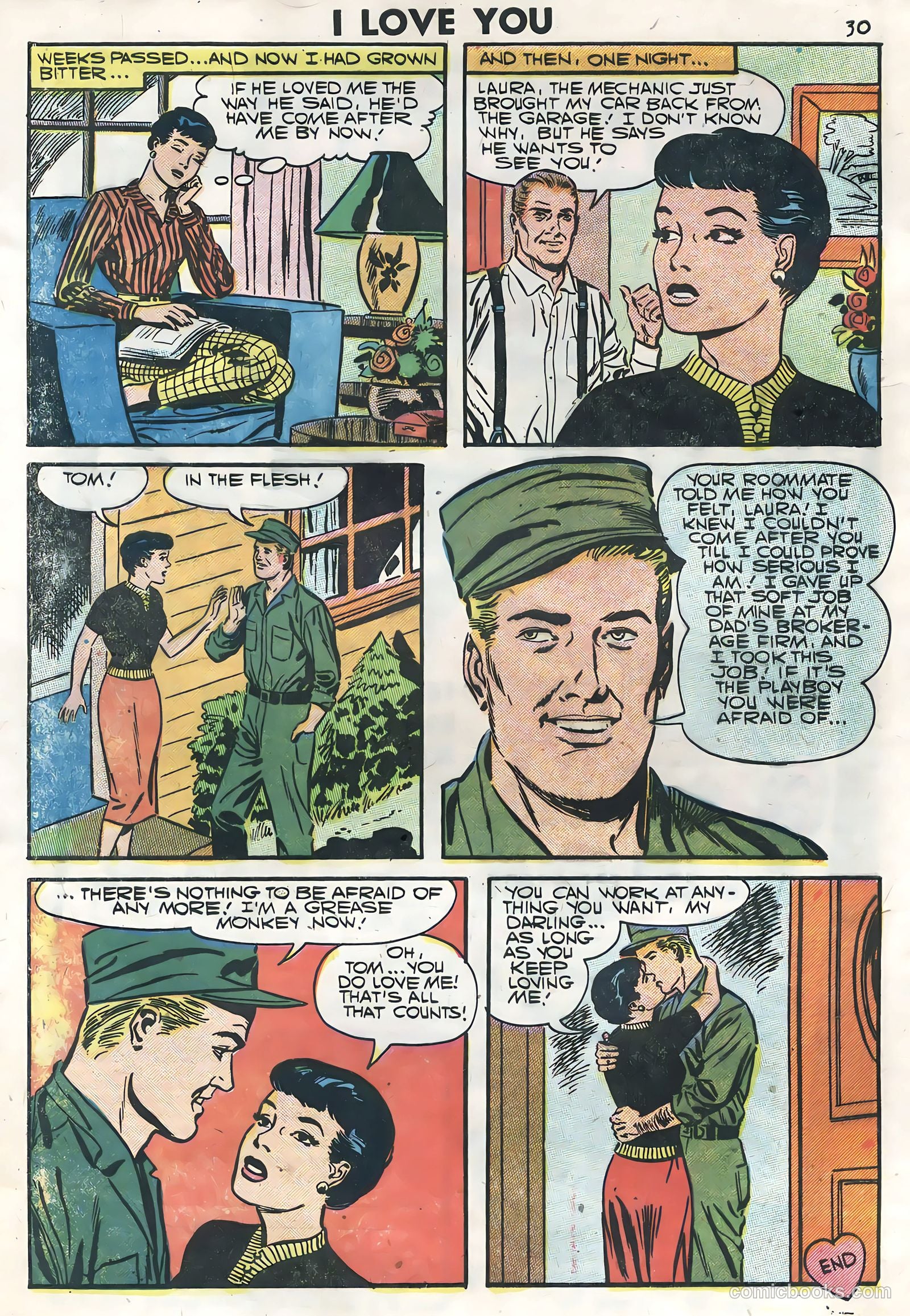 I Love You #14 (1957) — page 32 of 36