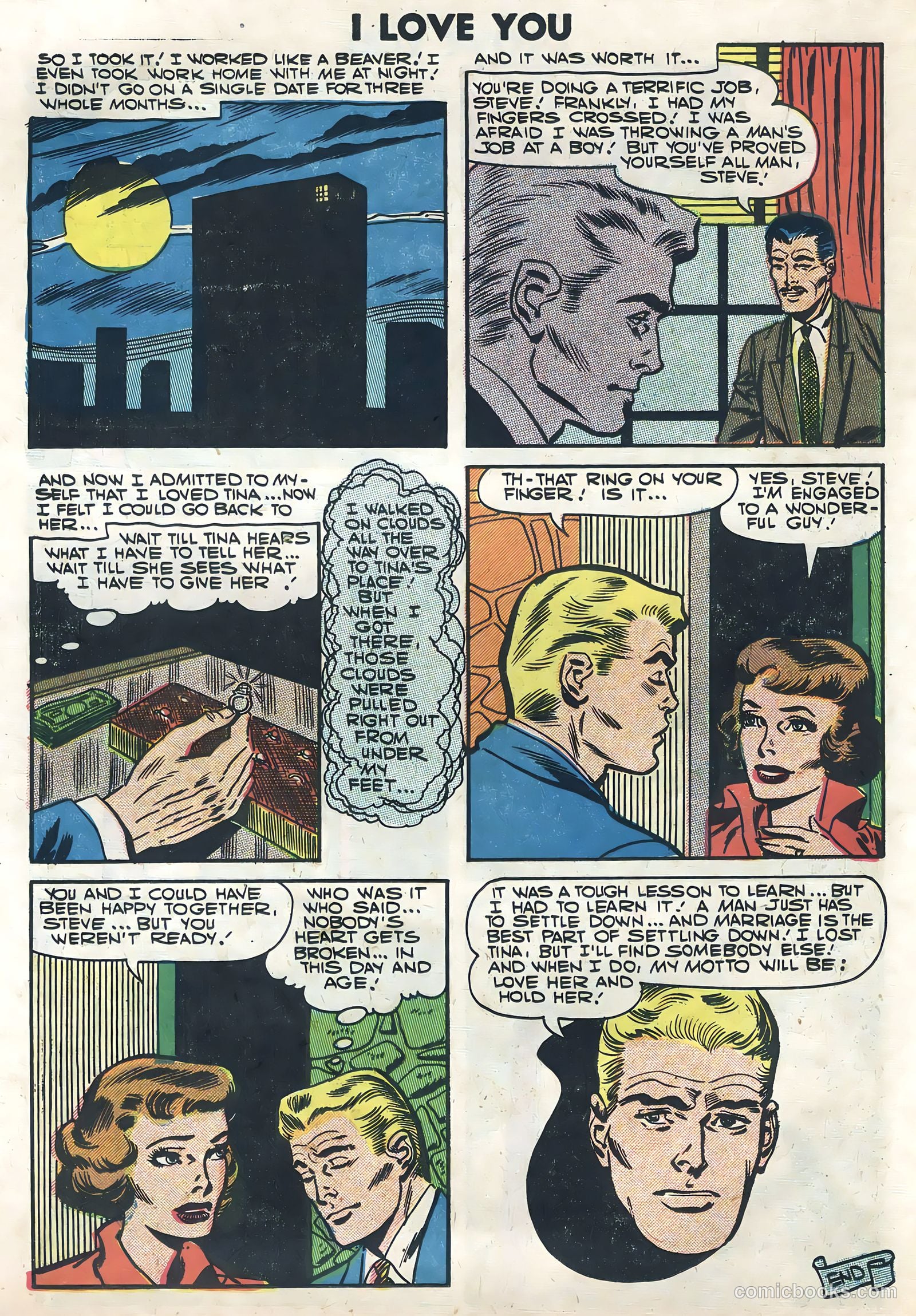 I Love You #15 (1957) — page 14 of 36