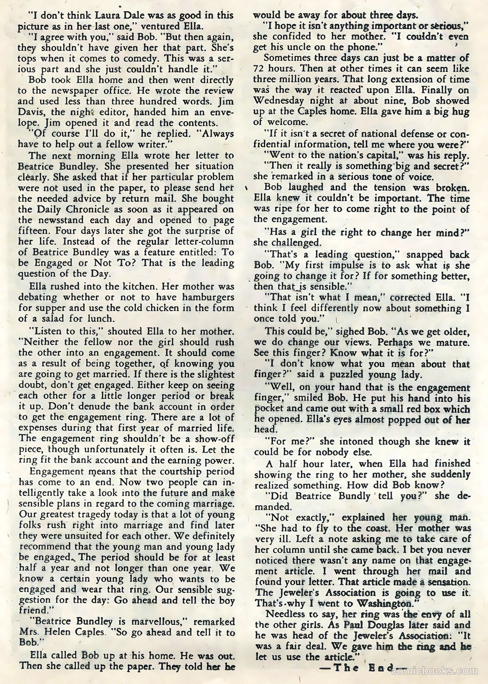 I Love You #15 (1957) — page 17 of 36