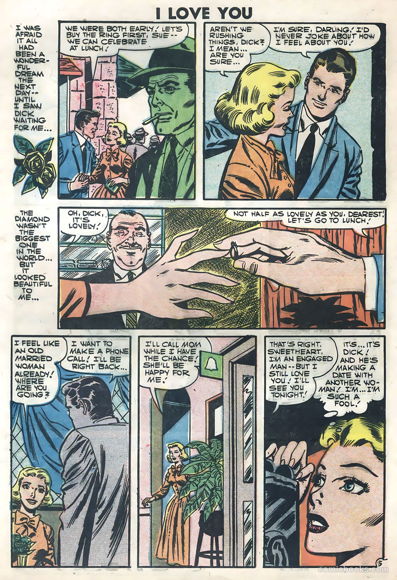 I Love You #15 (1957) — page 28 of 36
