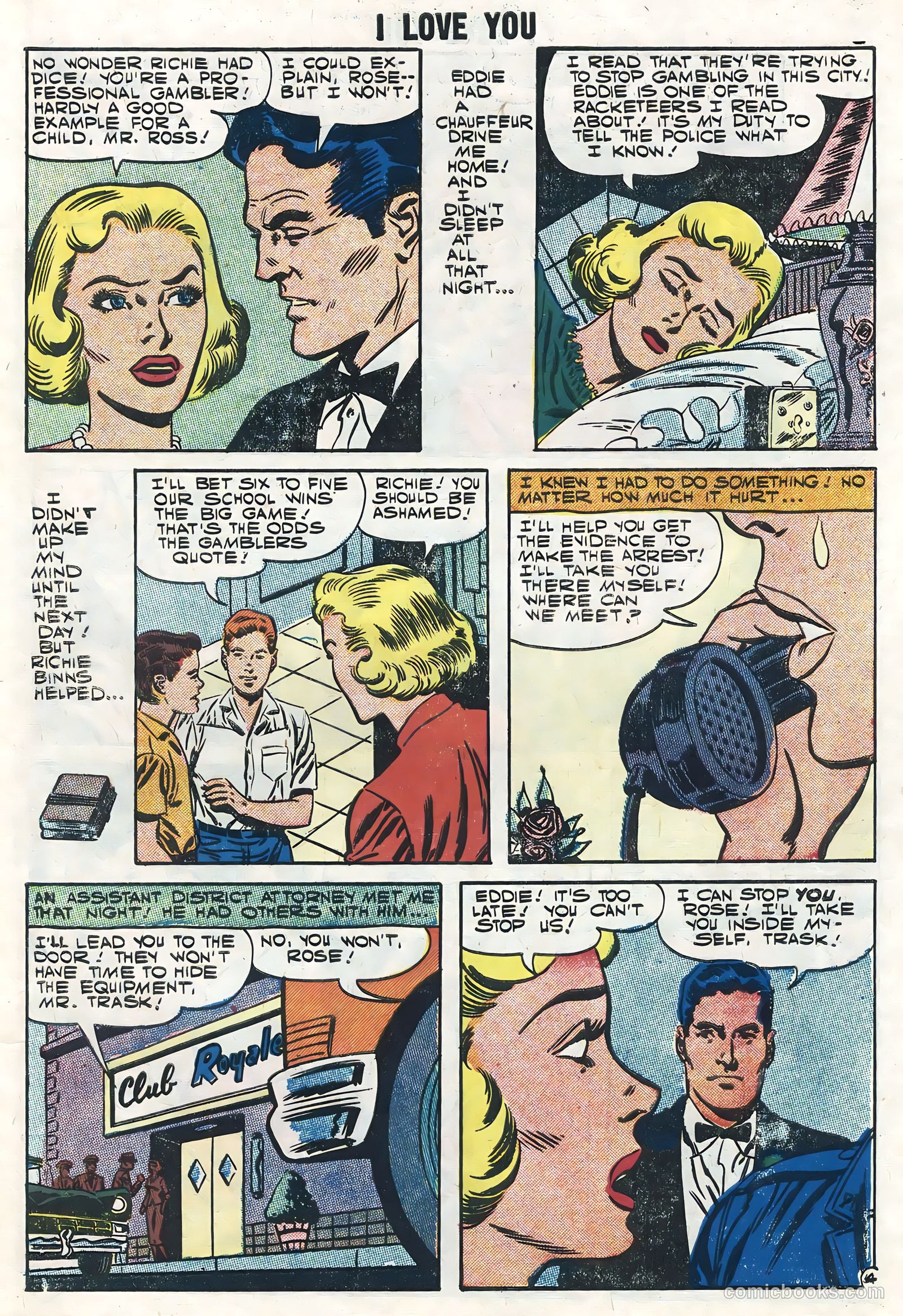 I Love You #16 (1957) — page 7 of 36