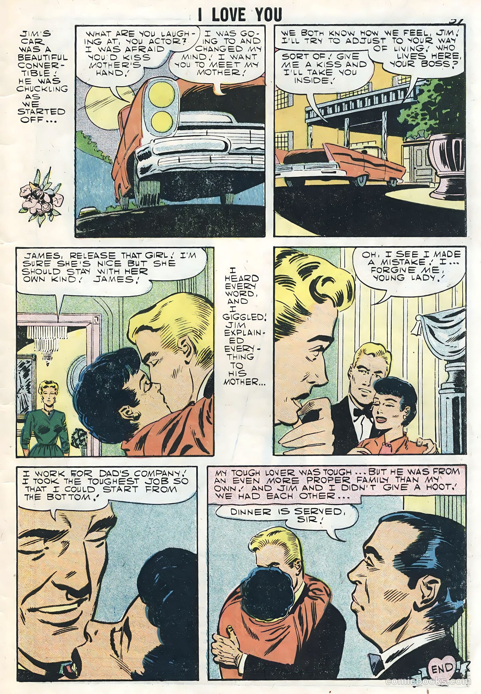 I Love You #16 (1957) — page 33 of 36