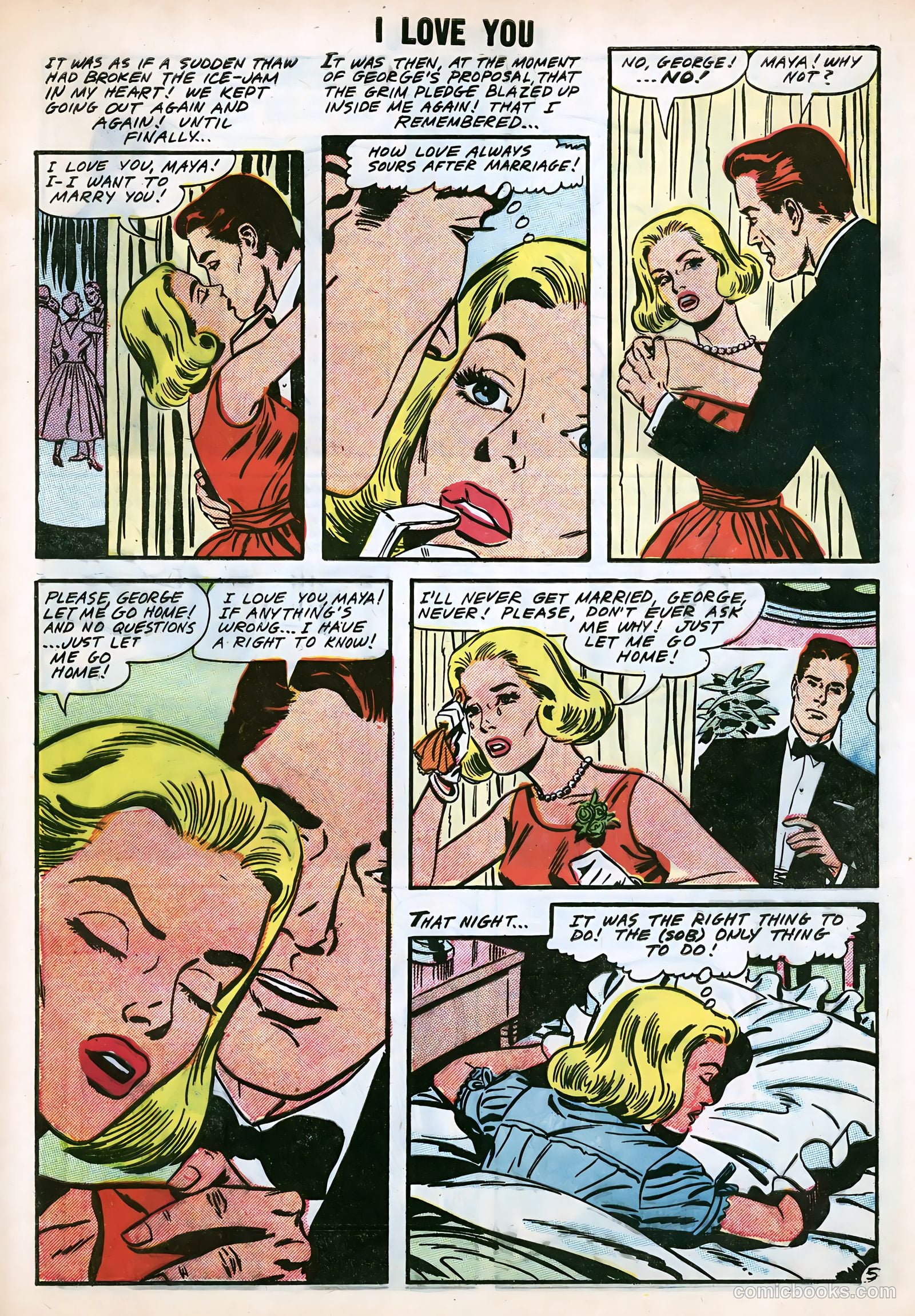 I Love You #17 (1958) — page 7 of 68