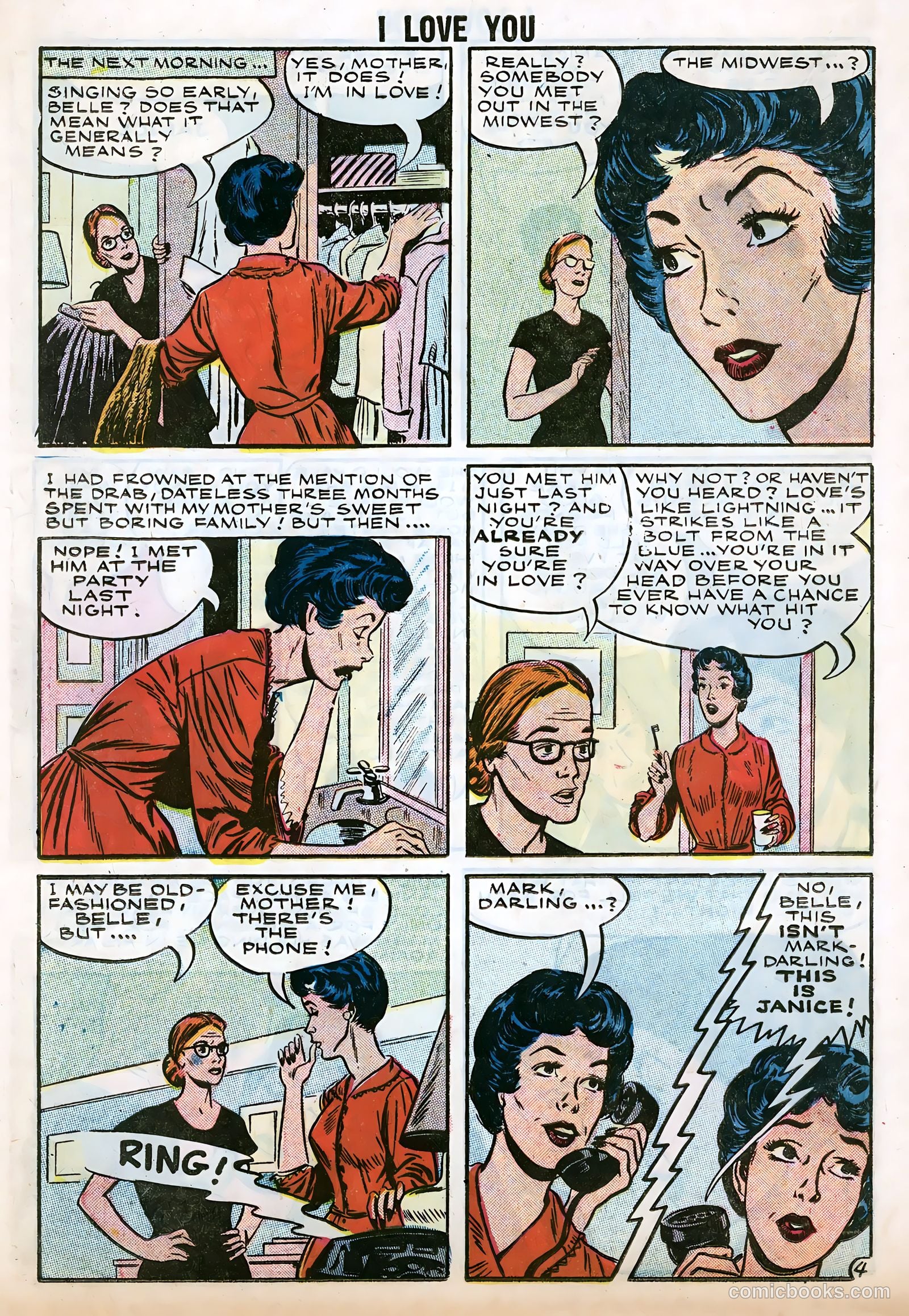 I Love You #17 (1958) — page 38 of 68