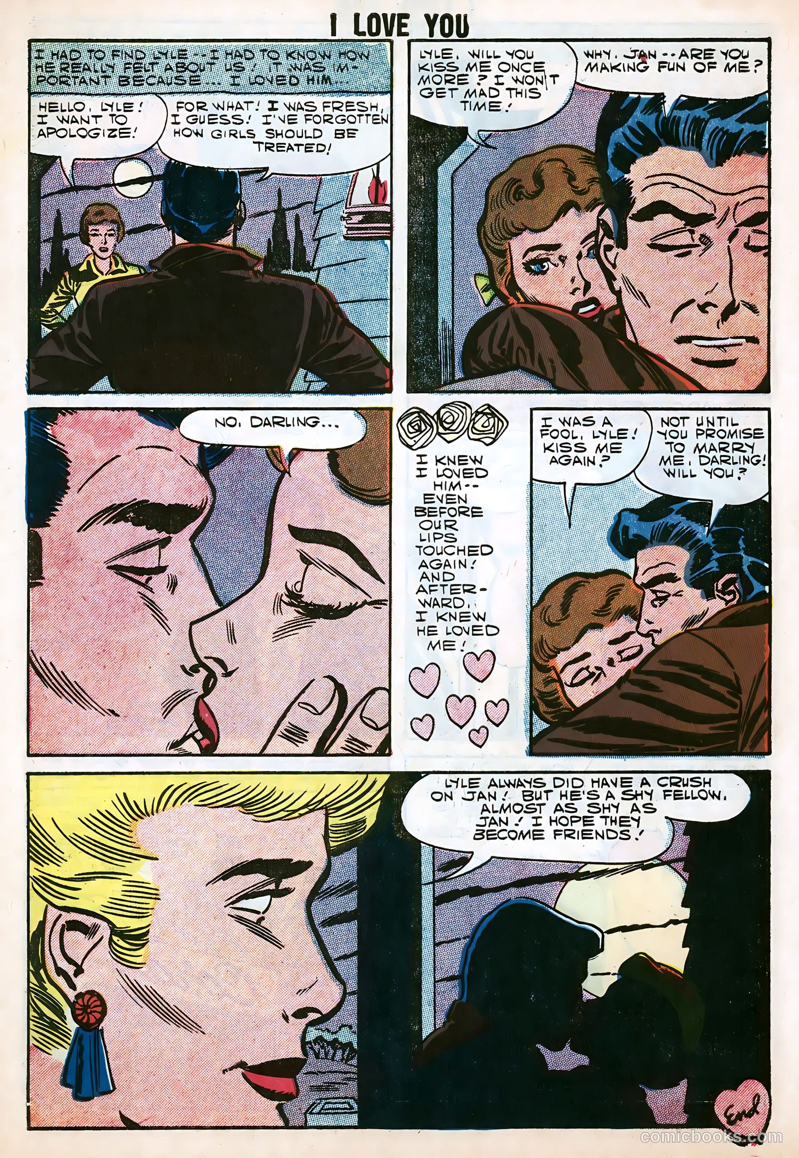I Love You #17 (1958) — page 58 of 68