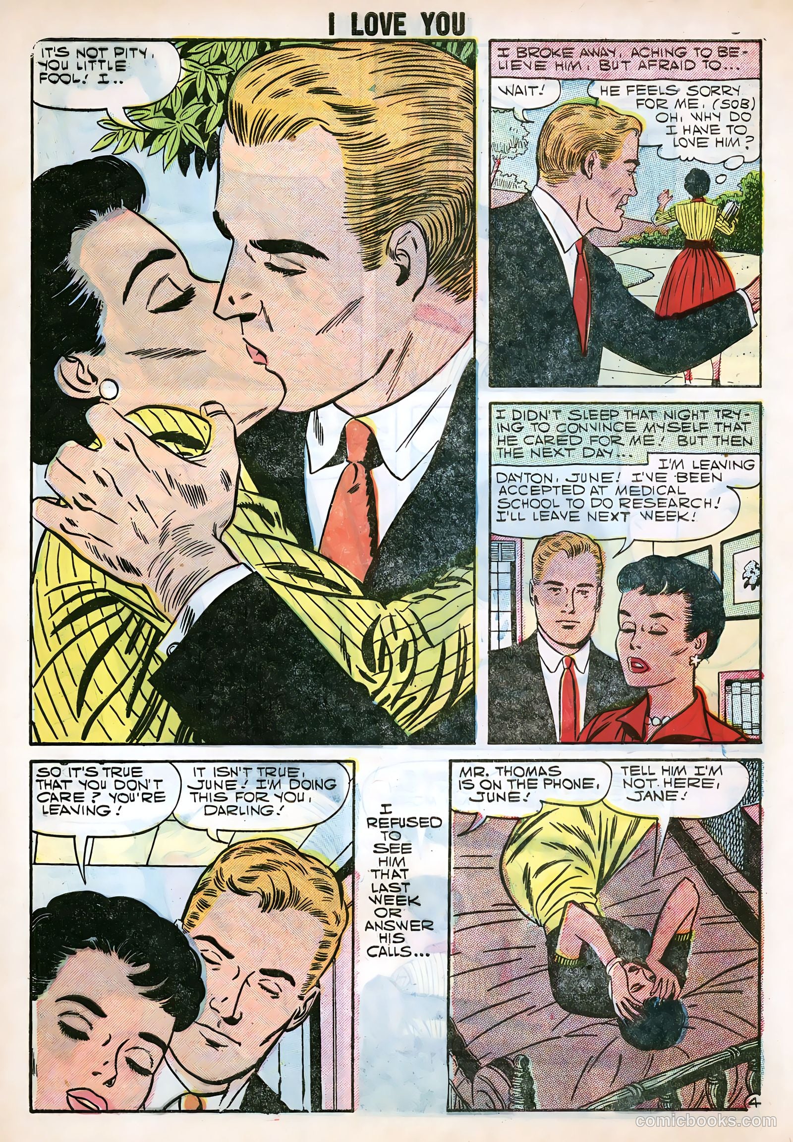 I Love You #17 (1958) — page 62 of 68