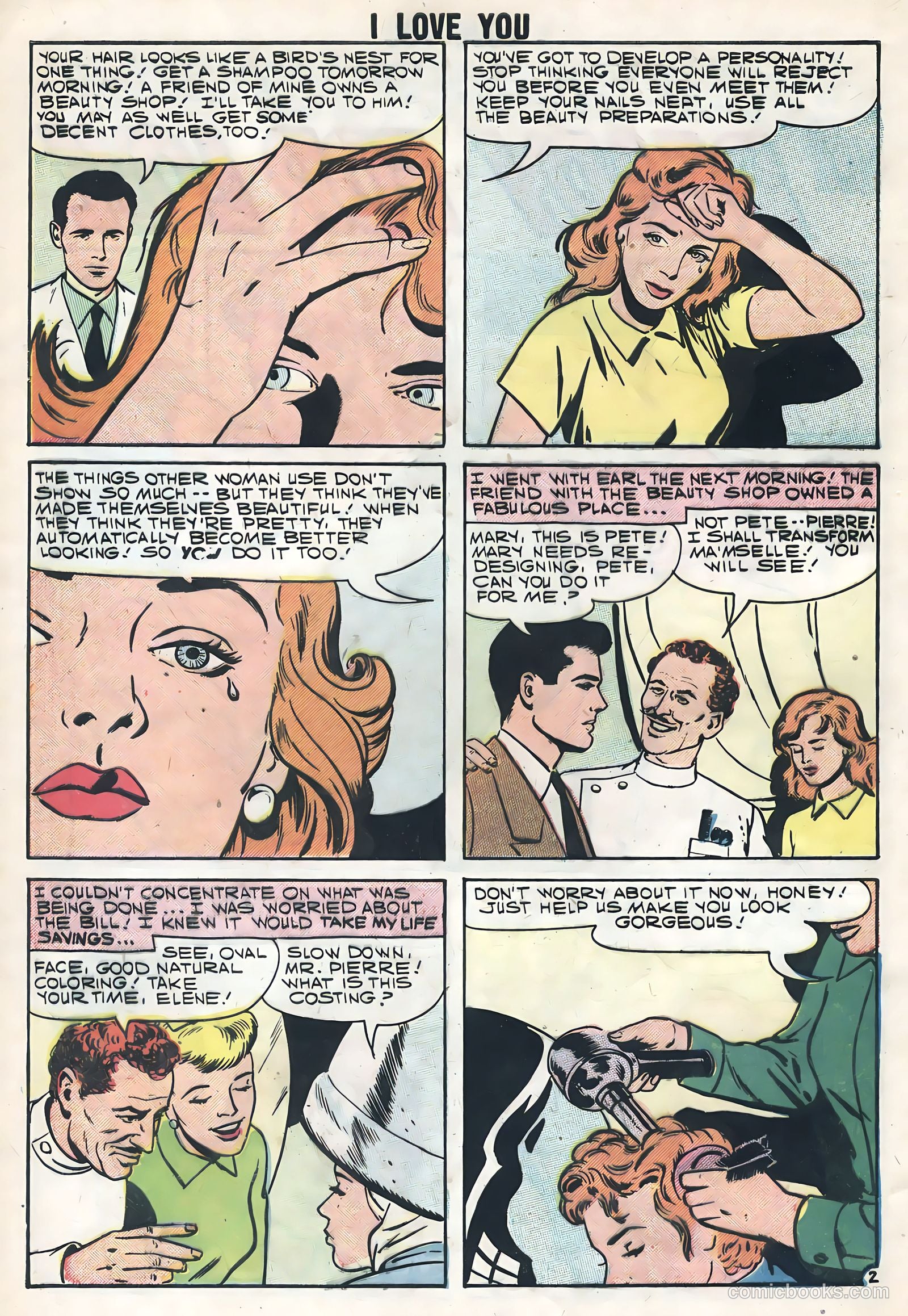 I Love You #18 (1958) — page 4 of 36