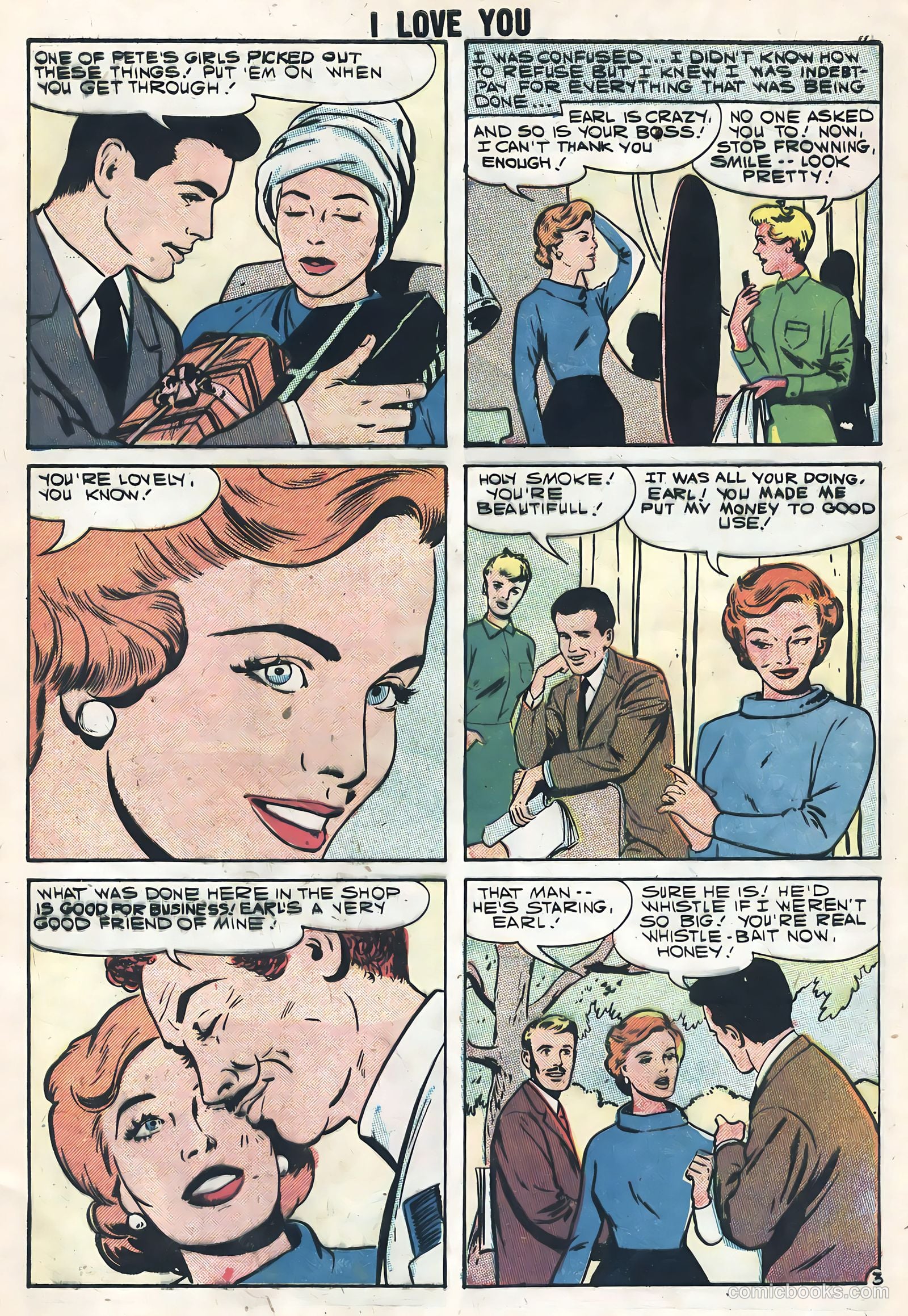 I Love You #18 (1958) — page 5 of 36