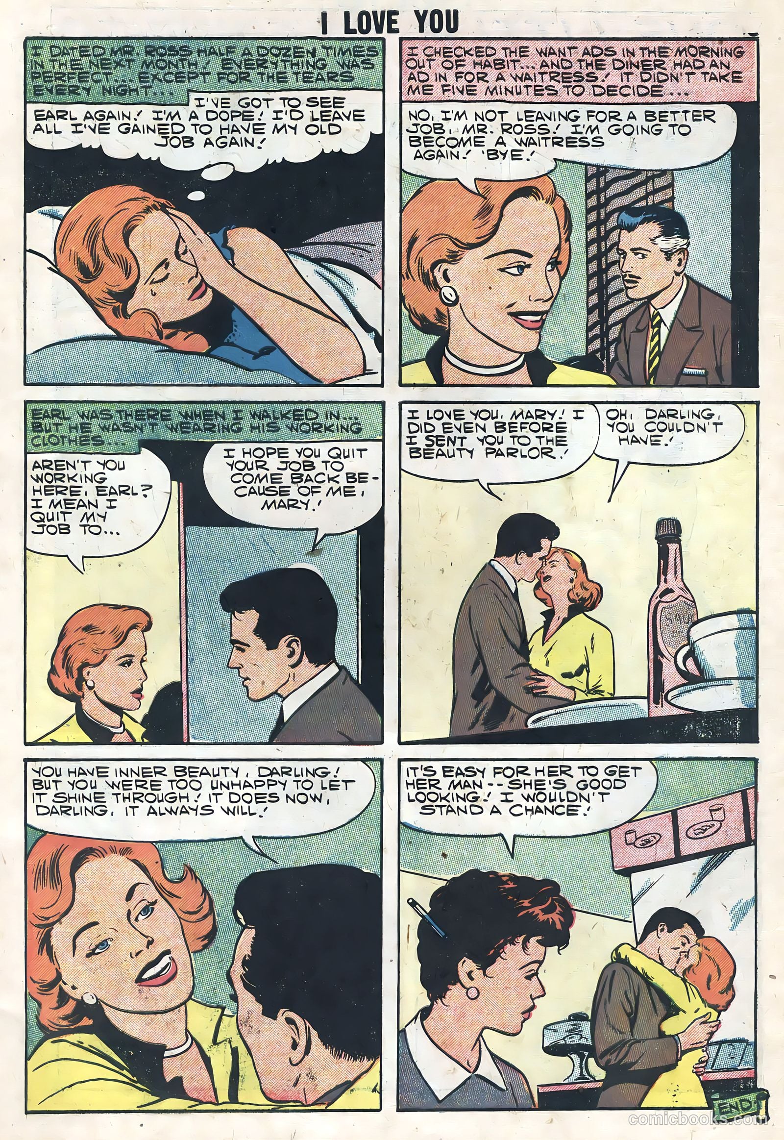 I Love You #18 (1958) — page 7 of 36