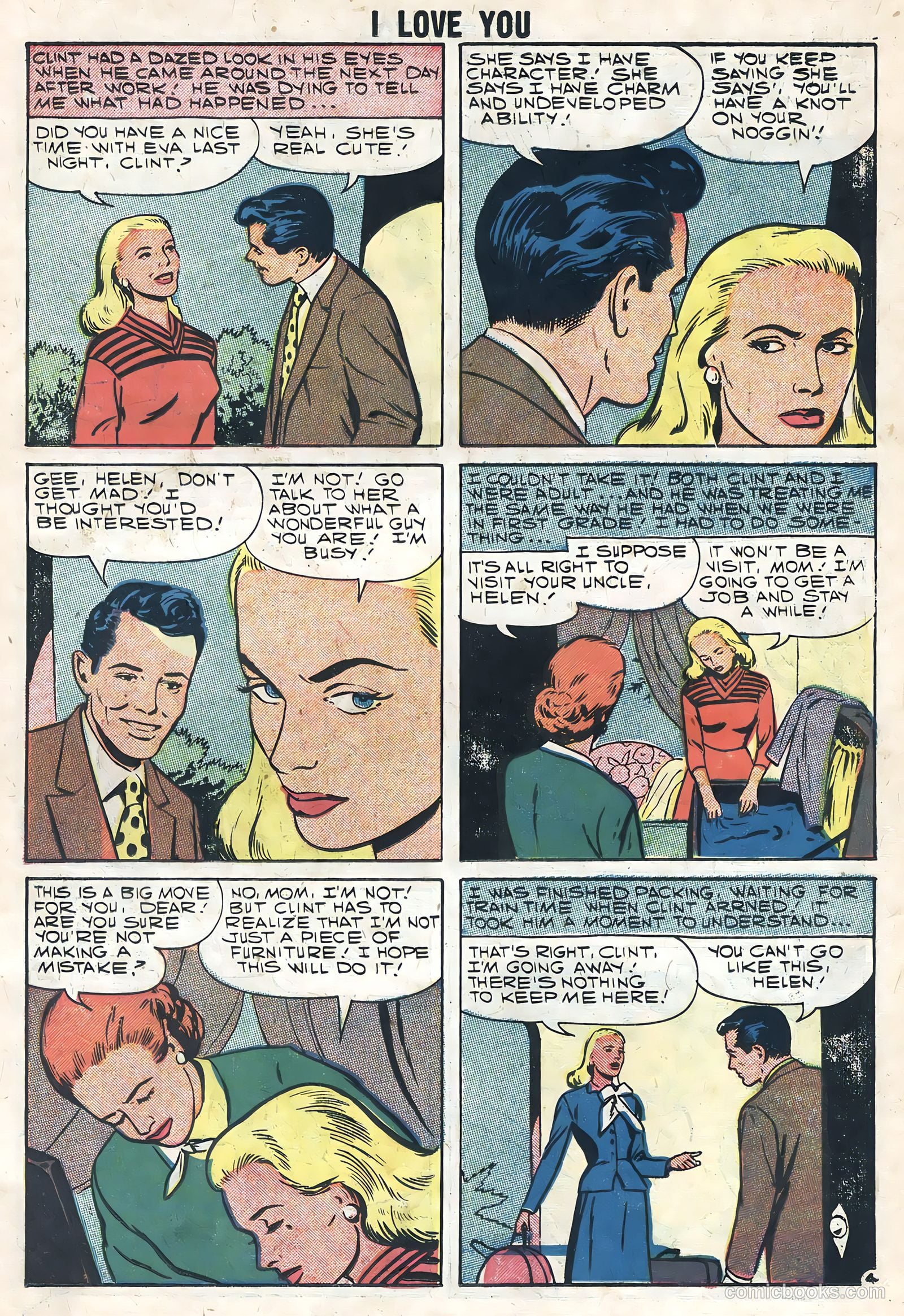I Love You #18 (1958) — page 15 of 36