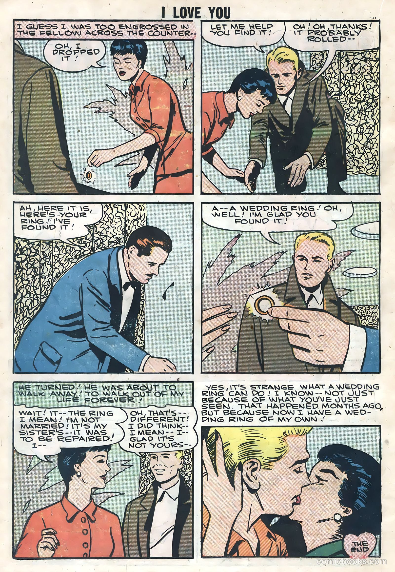 I Love You #18 (1958) — page 18 of 36