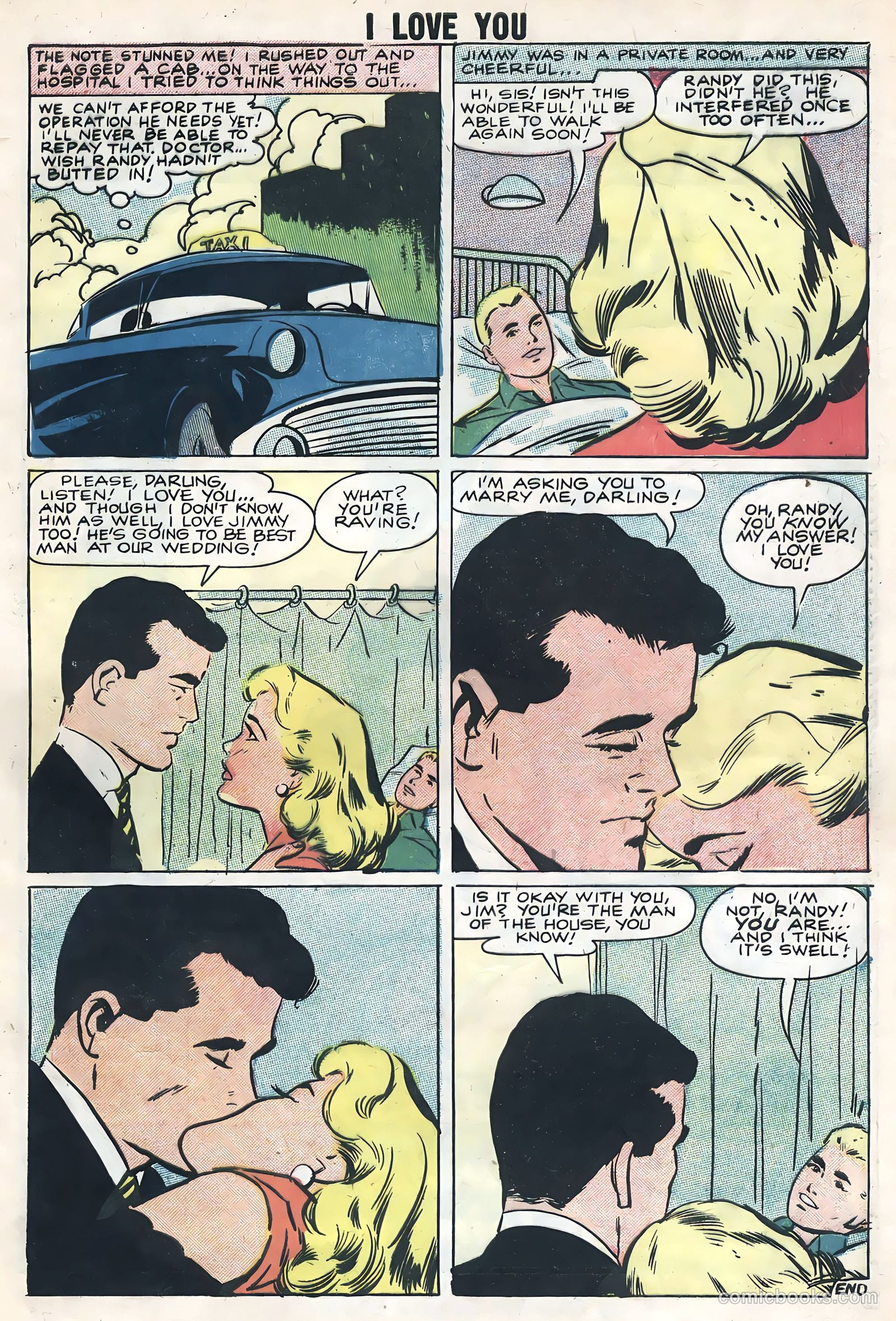 I Love You #18 (1958) — page 33 of 36