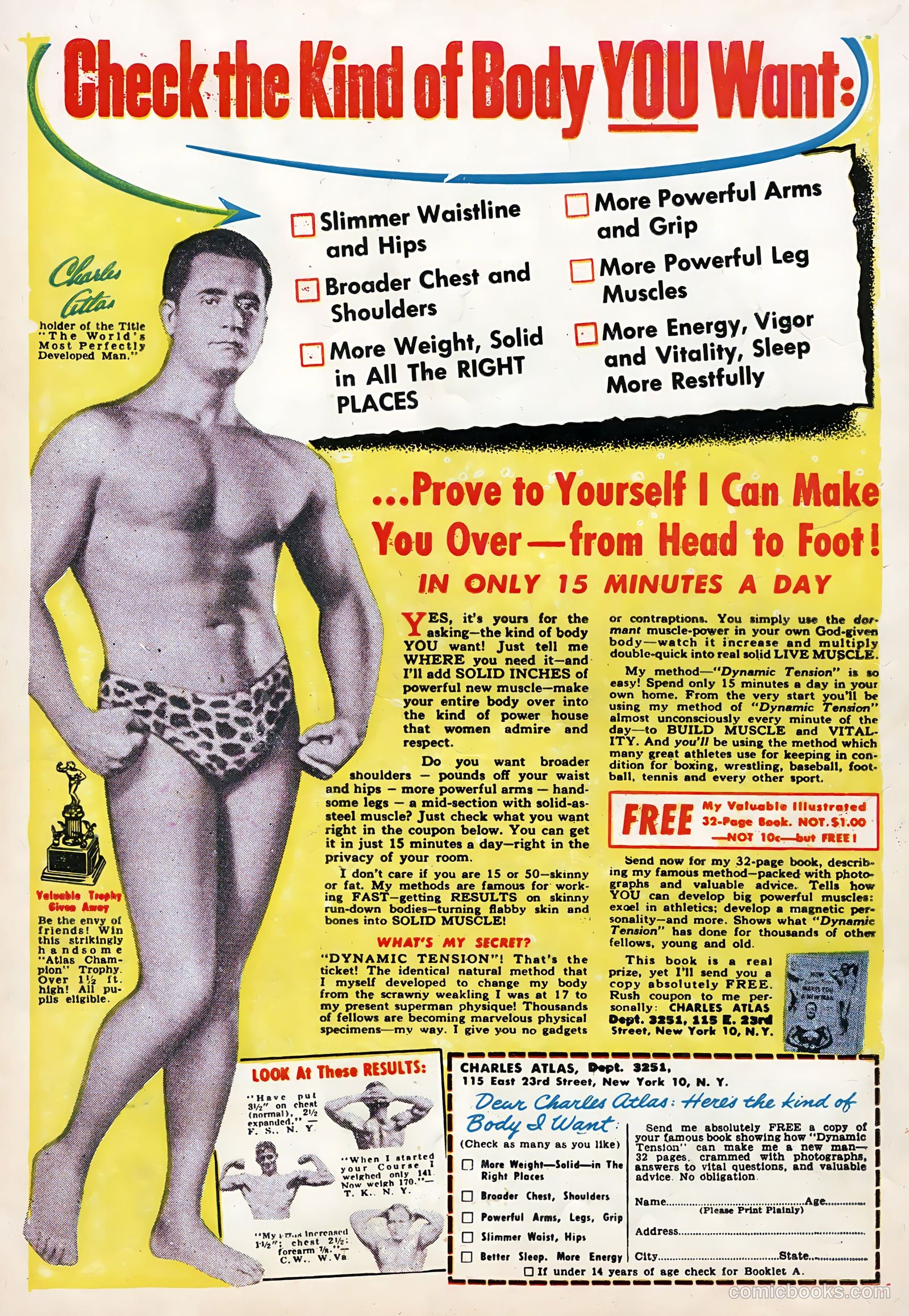 I Love You #18 (1958) — page 36 of 36