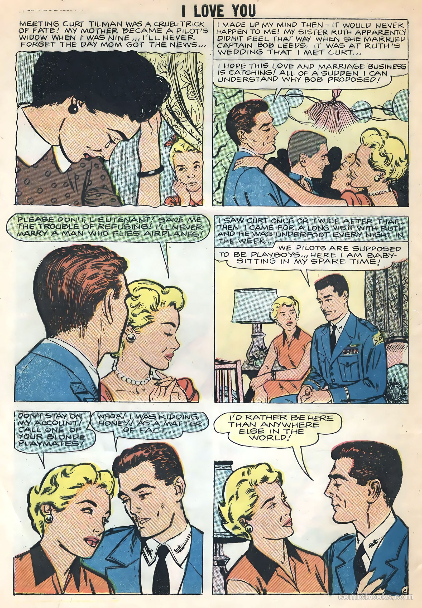 I Love You #19 (1958) — page 4 of 36
