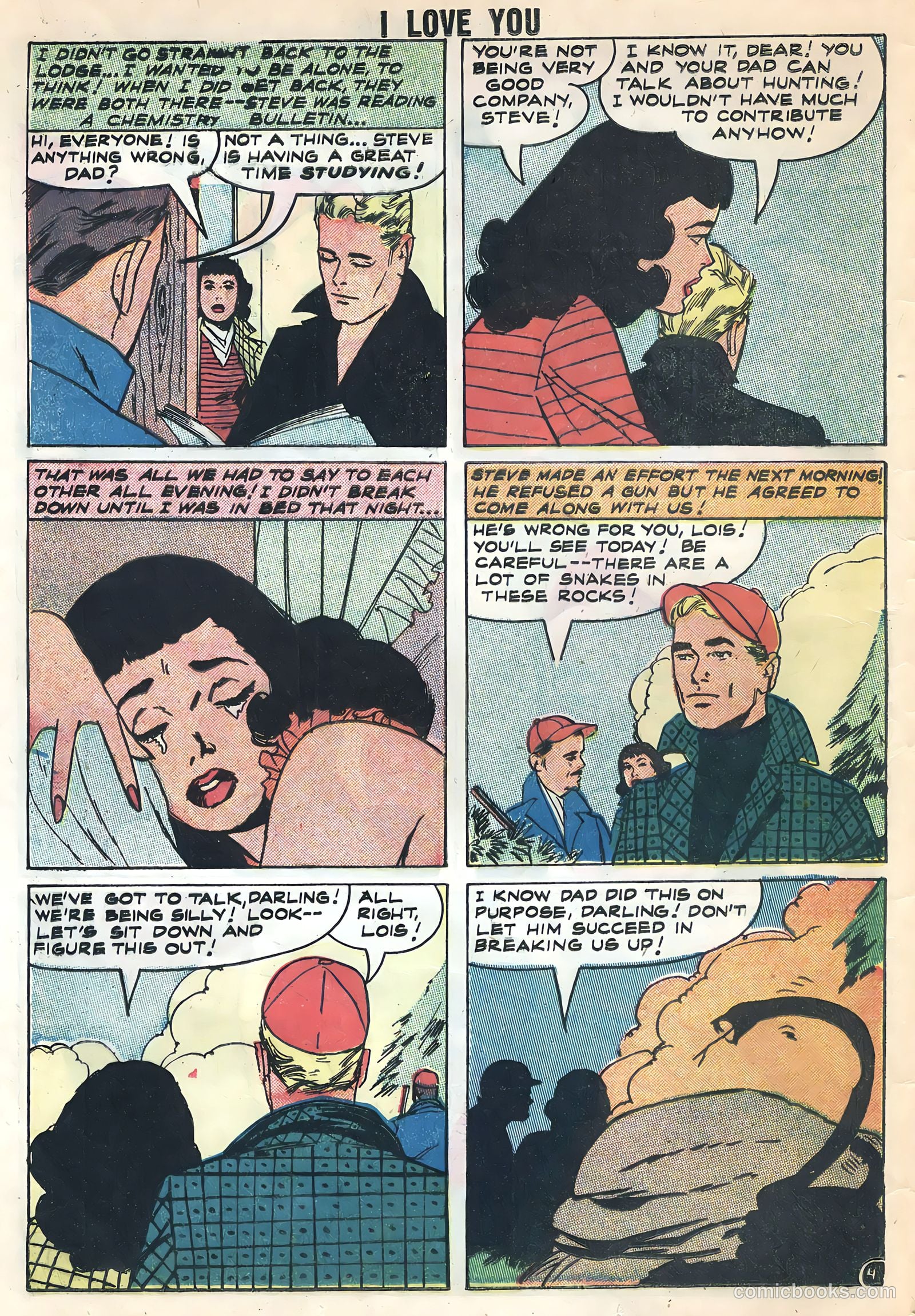 I Love You #19 (1958) — page 12 of 36