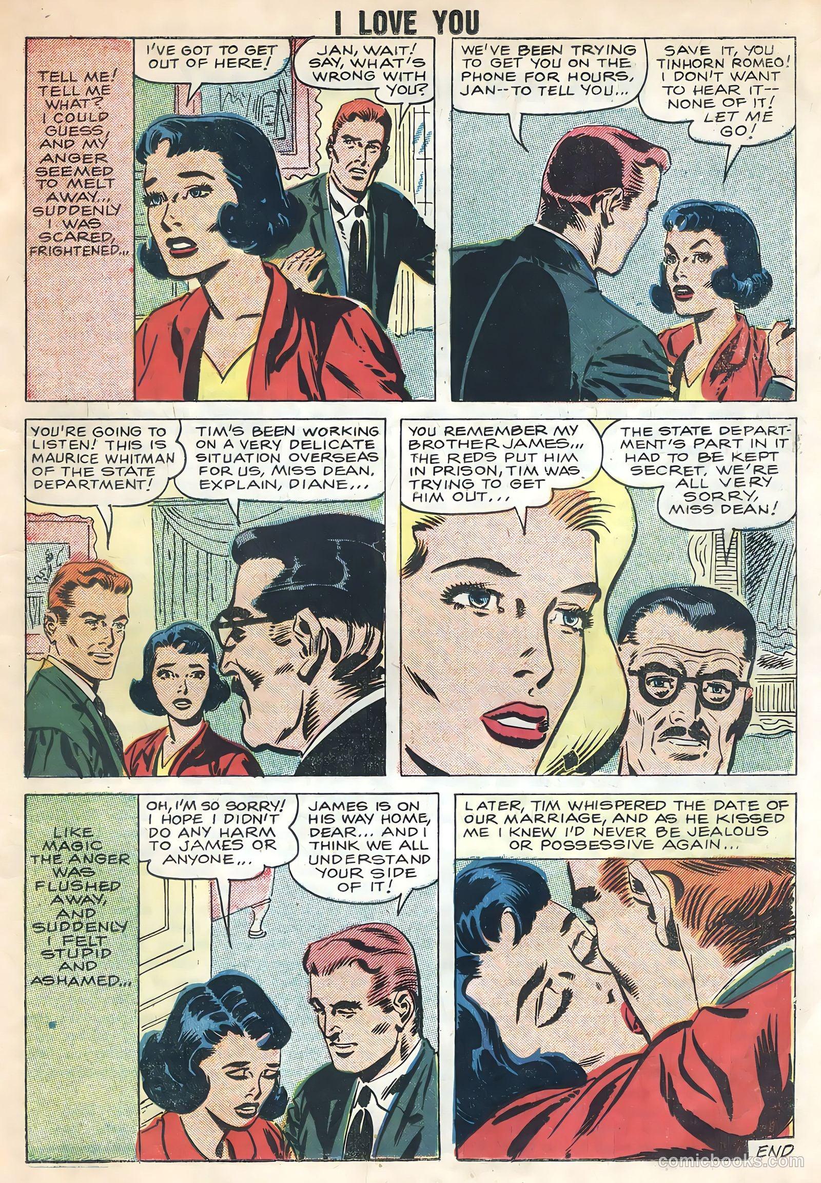 I Love You #19 (1958) — page 19 of 36