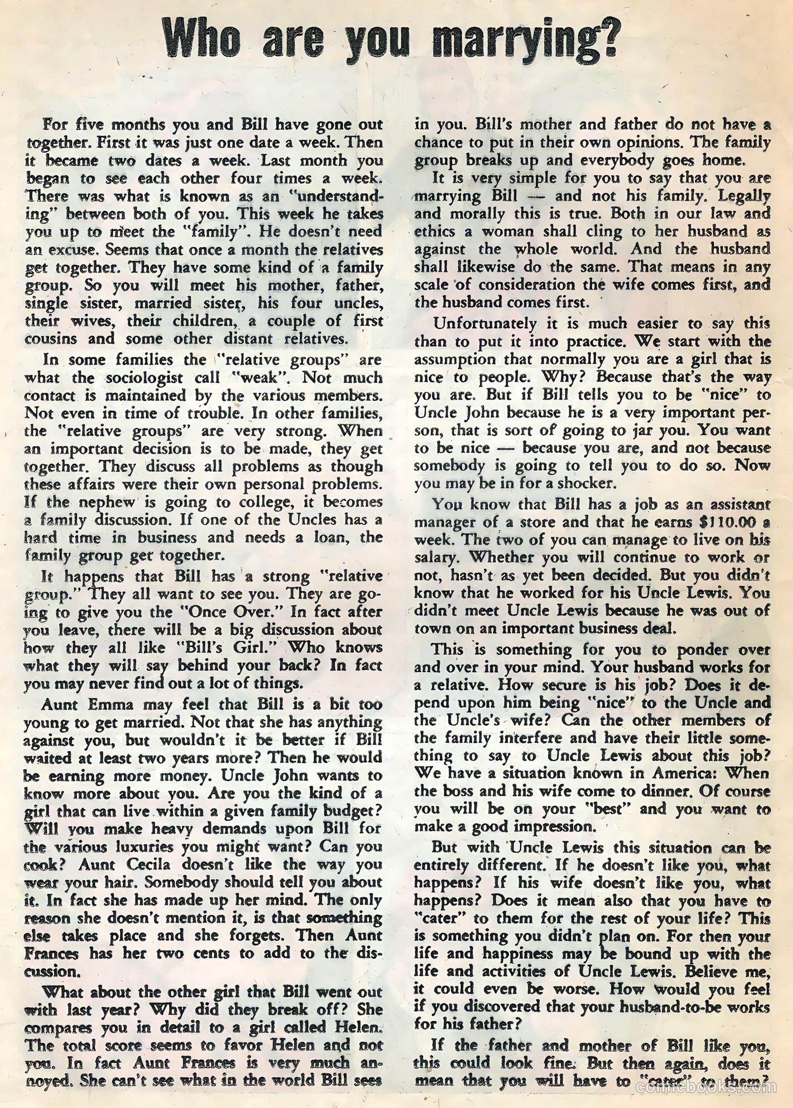 I Love You #19 (1958) — page 20 of 36
