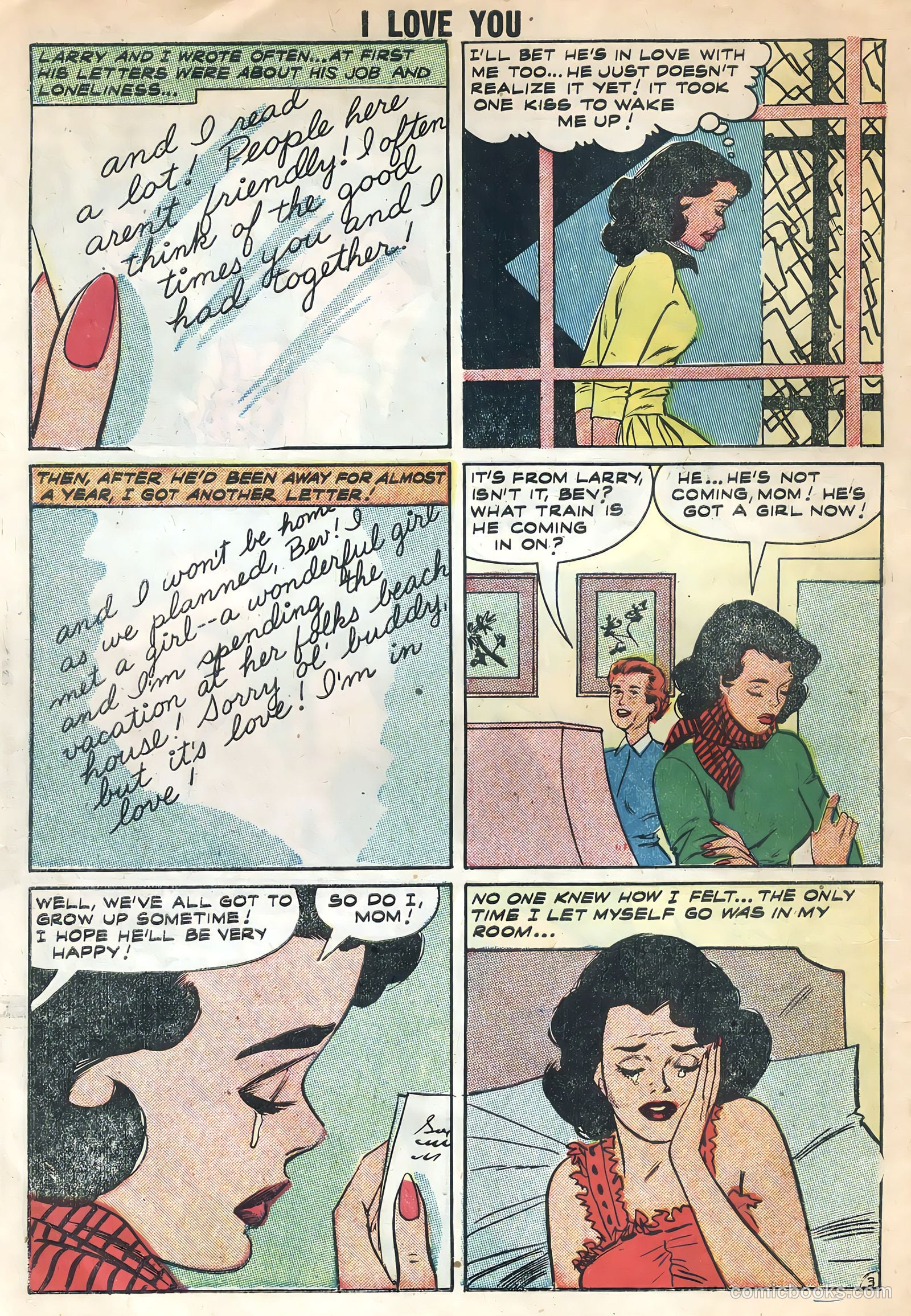 I Love You #19 (1958) — page 30 of 36