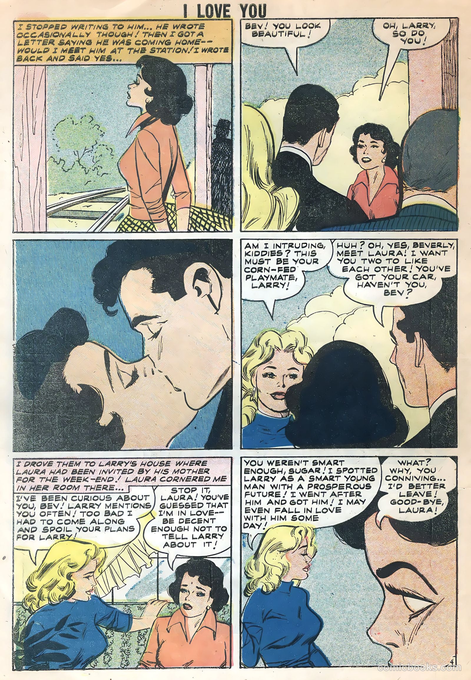 I Love You #19 (1958) — page 32 of 36