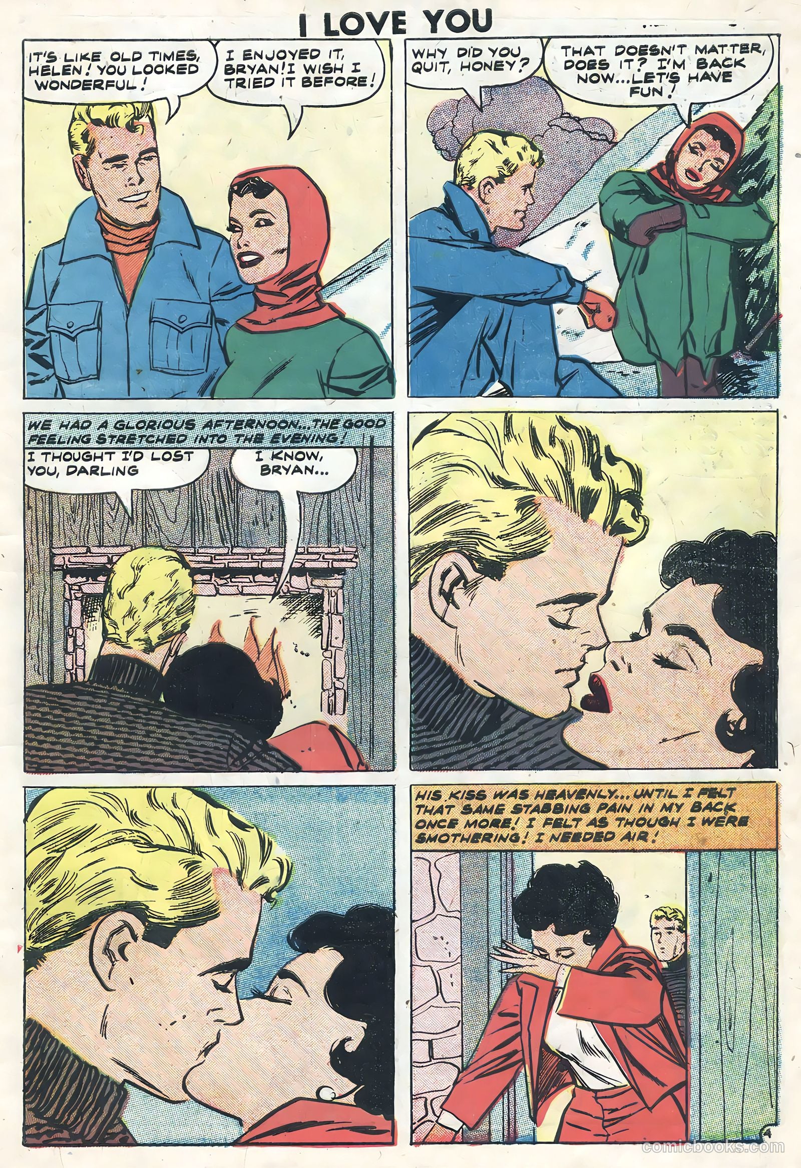 I Love You #20 (1958) — page 7 of 36