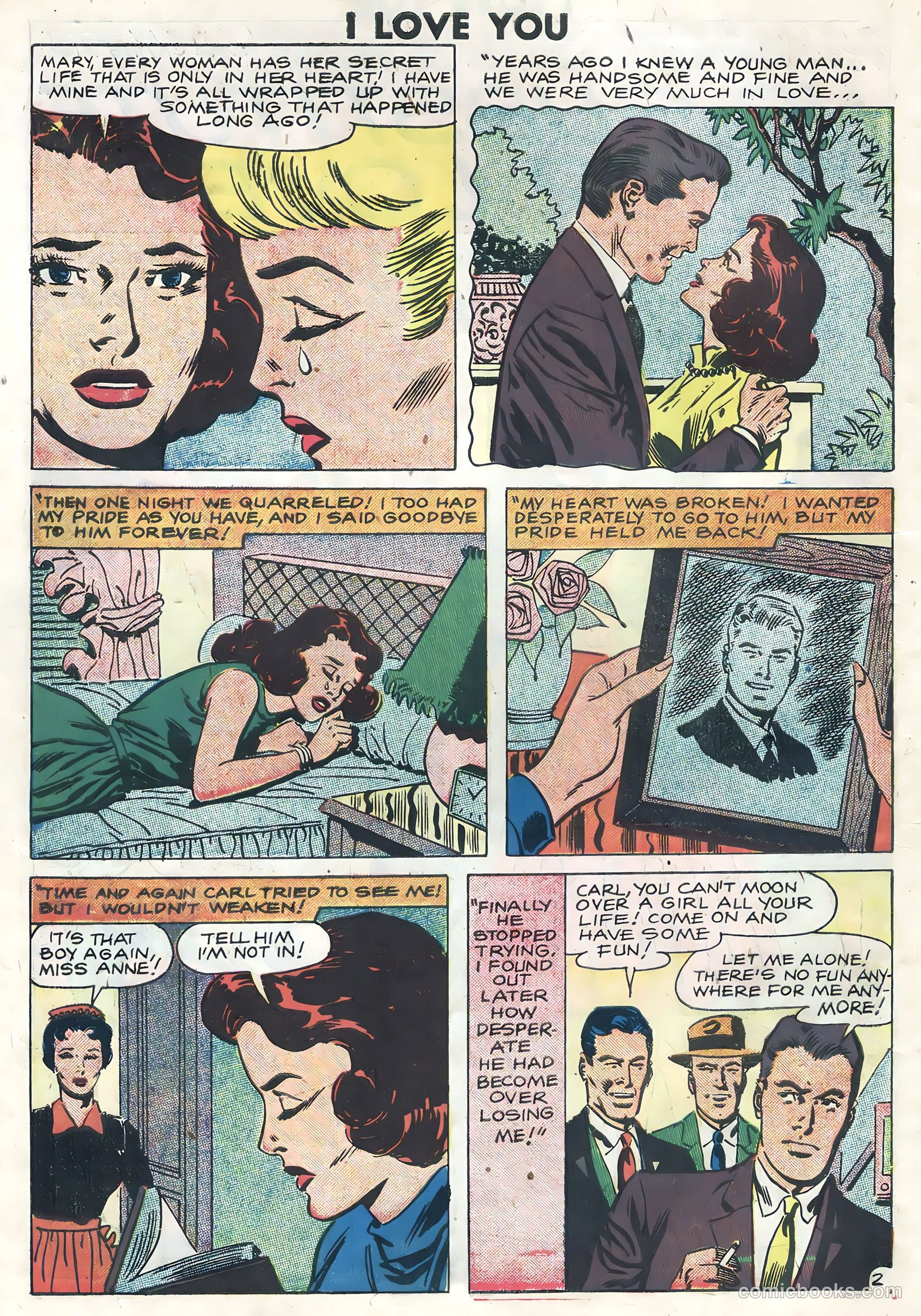 I Love You #20 (1958) — page 10 of 36