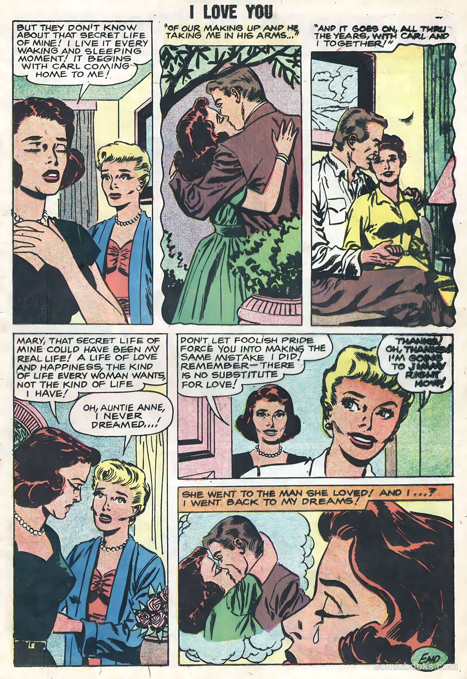I Love You #20 (1958) — page 13 of 36
