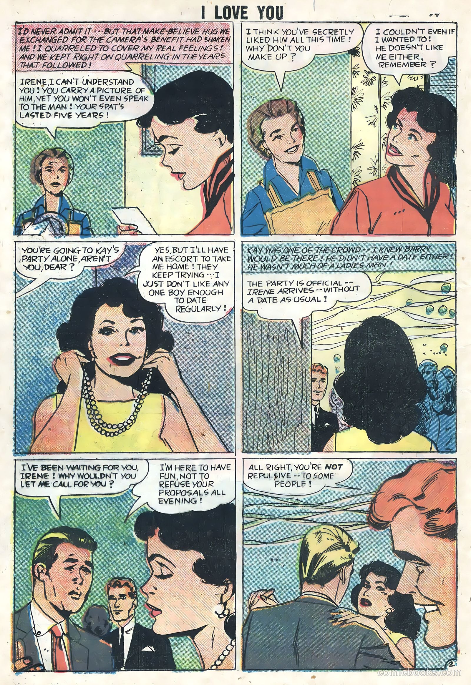 I Love You #20 (1958) — page 16 of 36