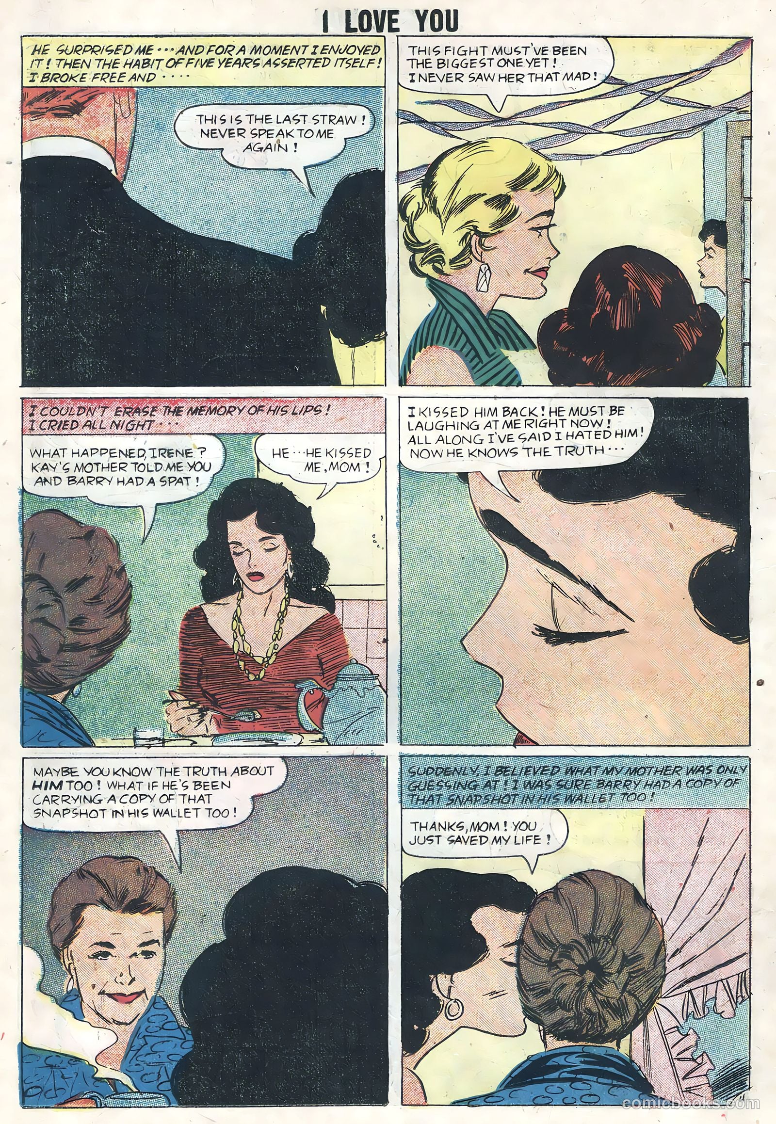 I Love You #20 (1958) — page 18 of 36