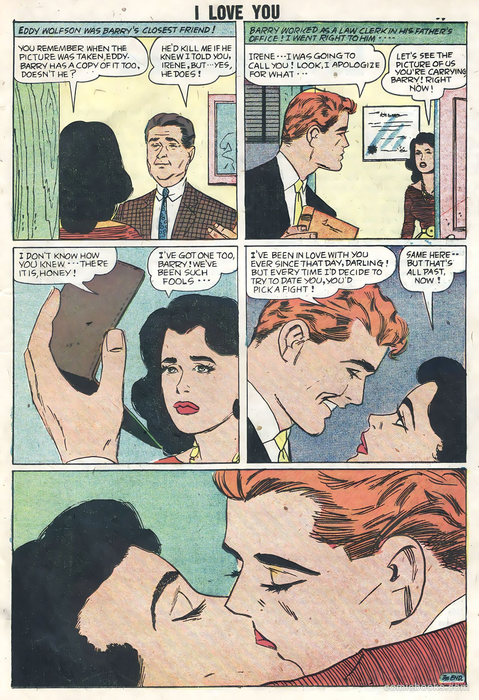 I Love You #20 (1958) — page 19 of 36
