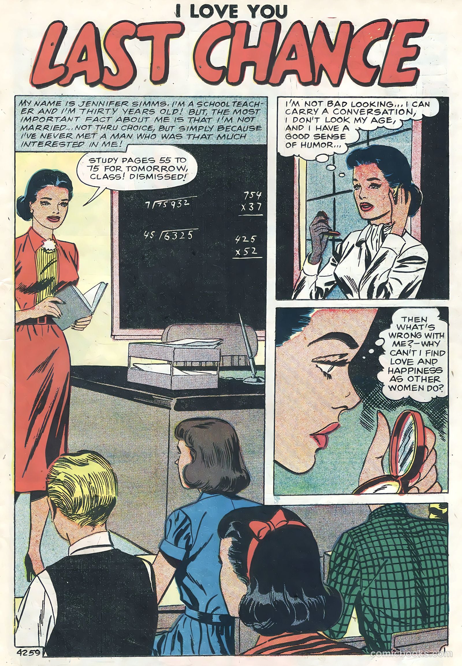 I Love You #20 (1958) — page 23 of 36
