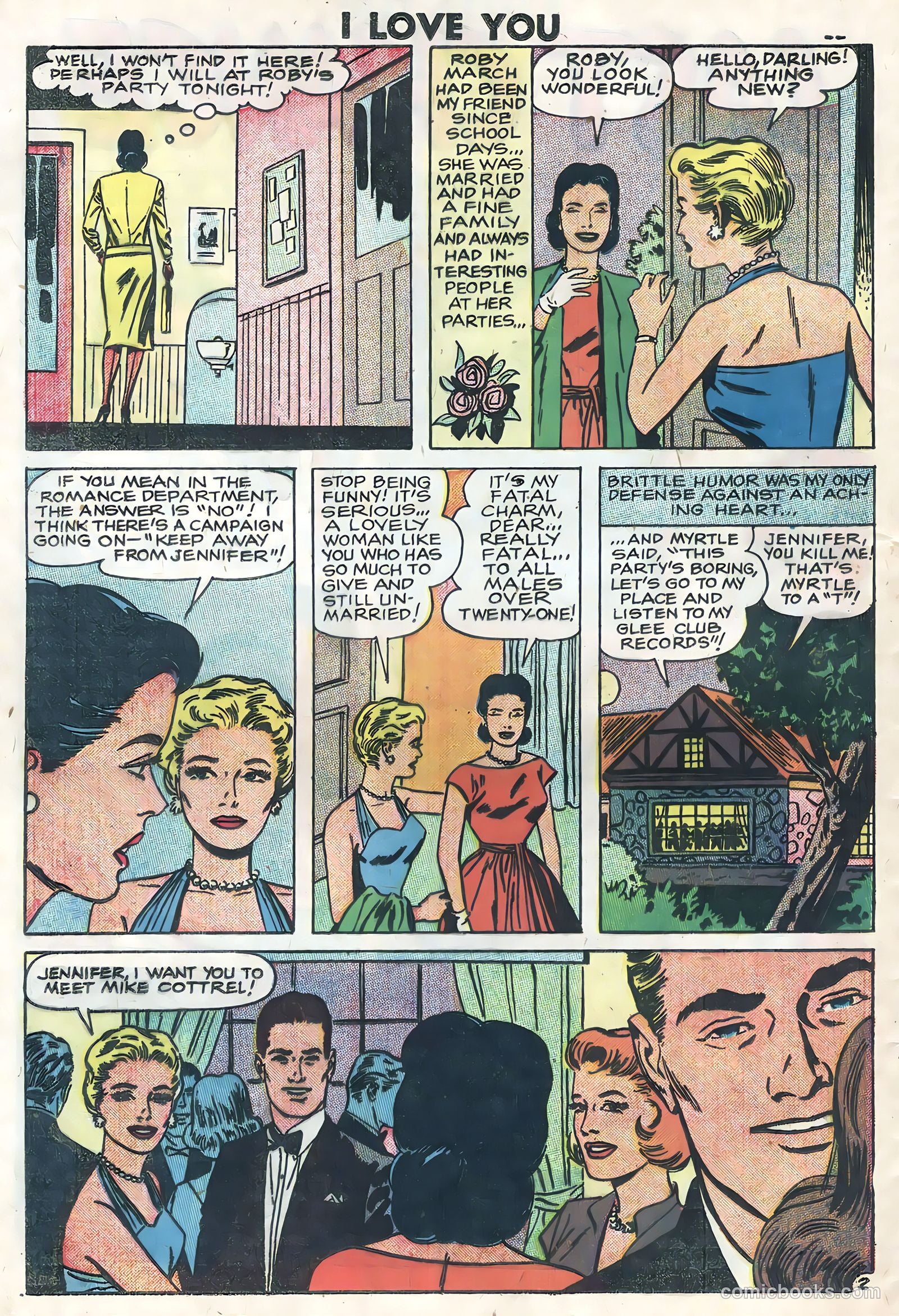 I Love You #20 (1958) — page 24 of 36