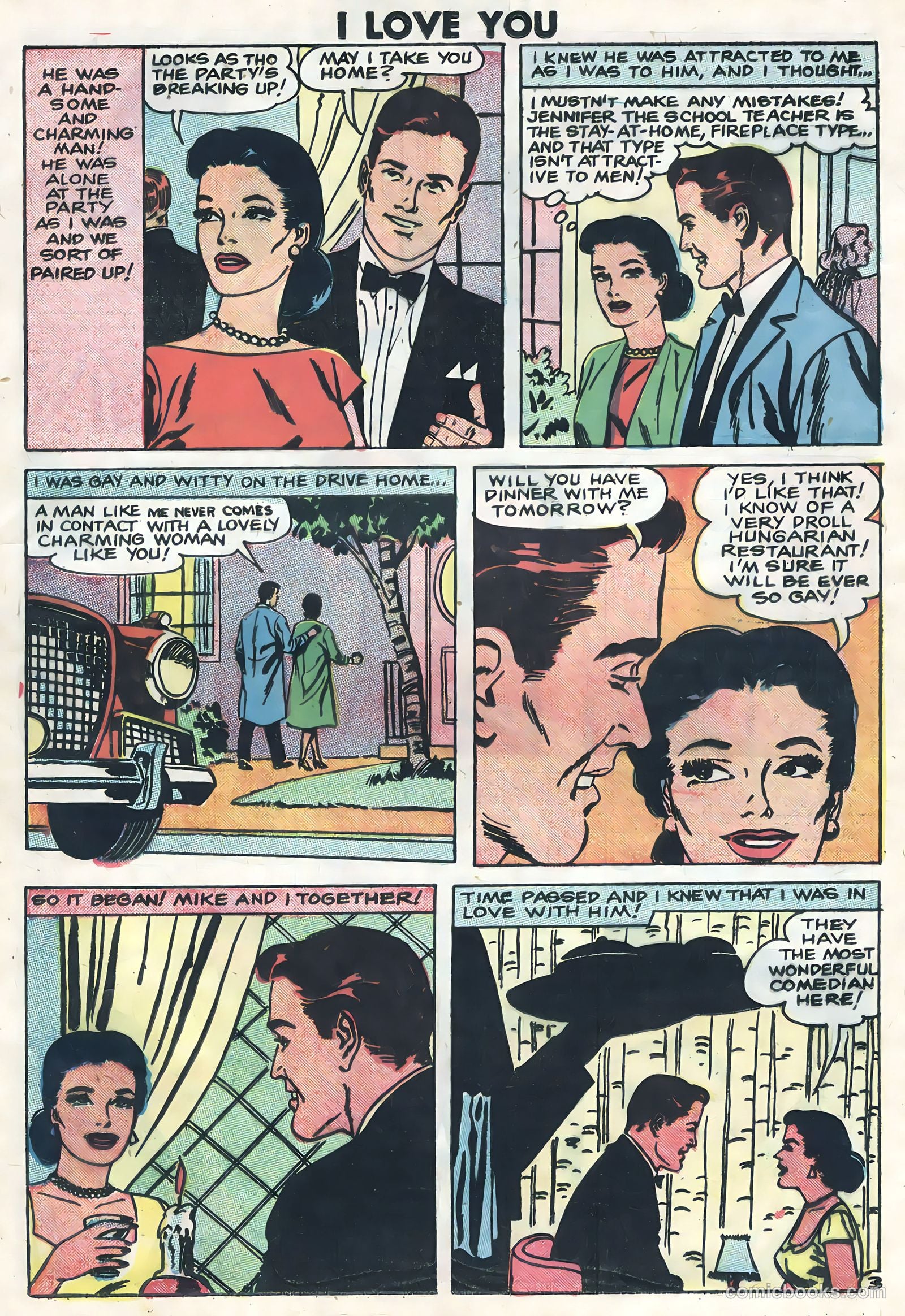 I Love You #20 (1958) — page 25 of 36
