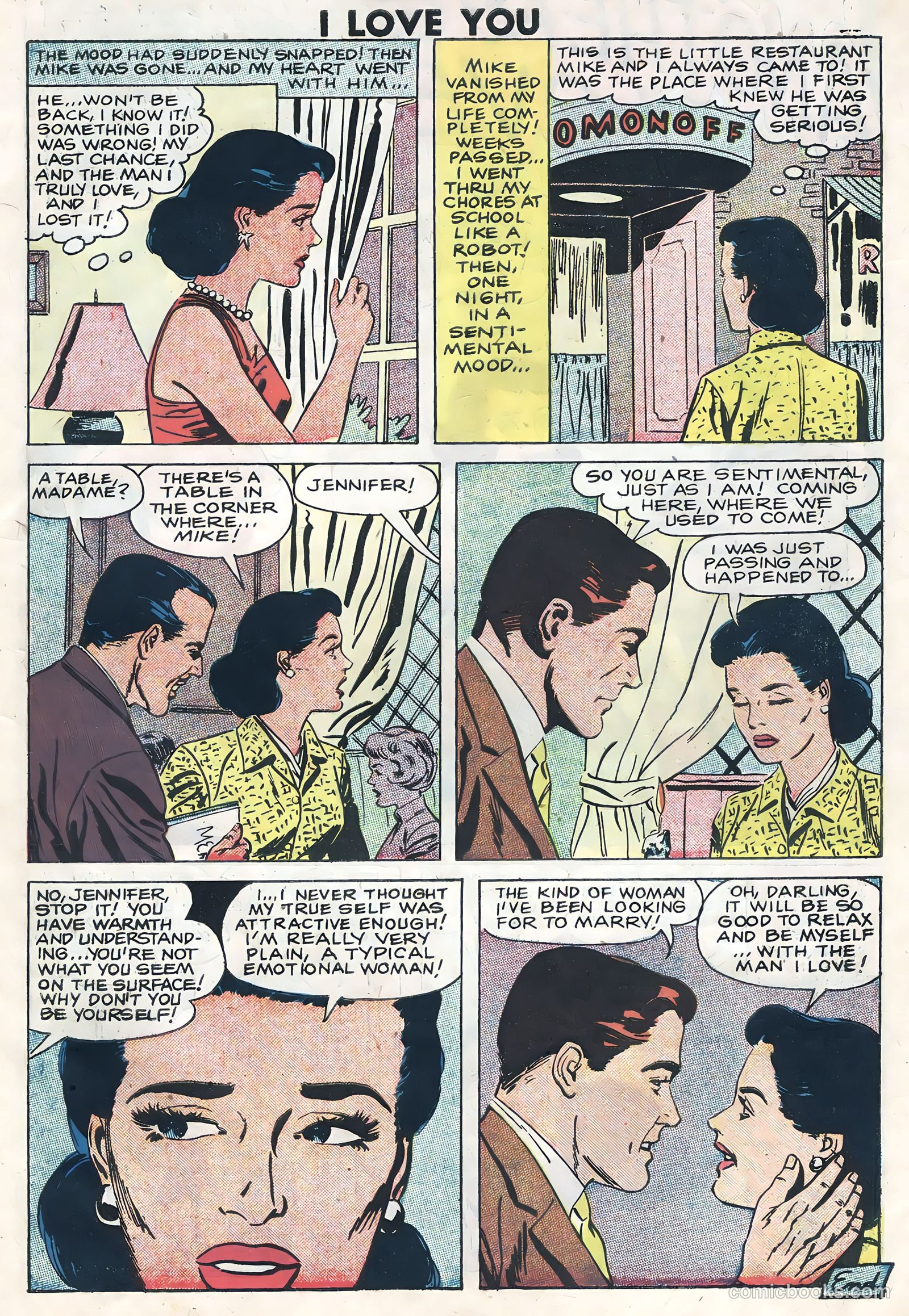 I Love You #20 (1958) — page 27 of 36