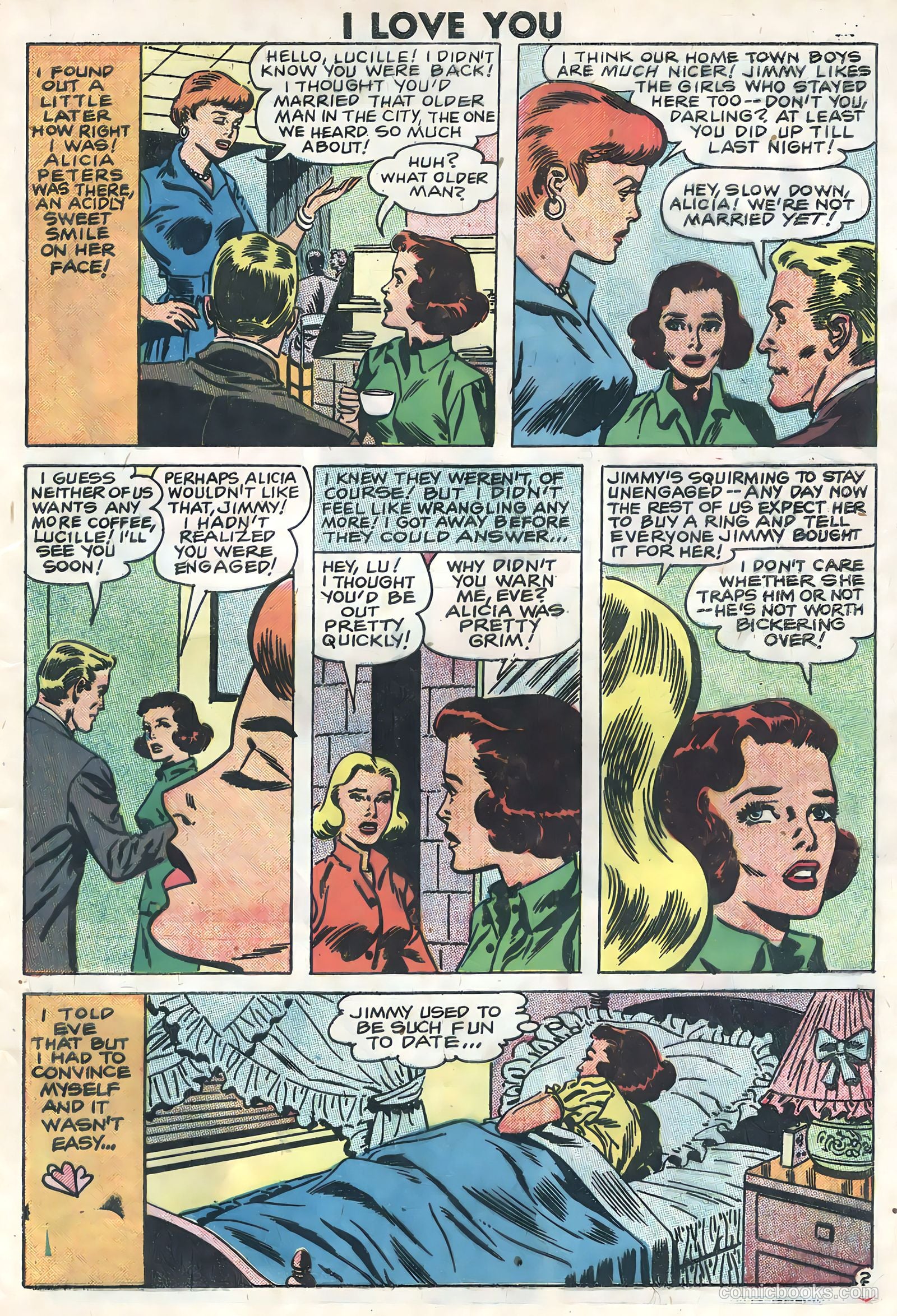 I Love You #20 (1958) — page 29 of 36