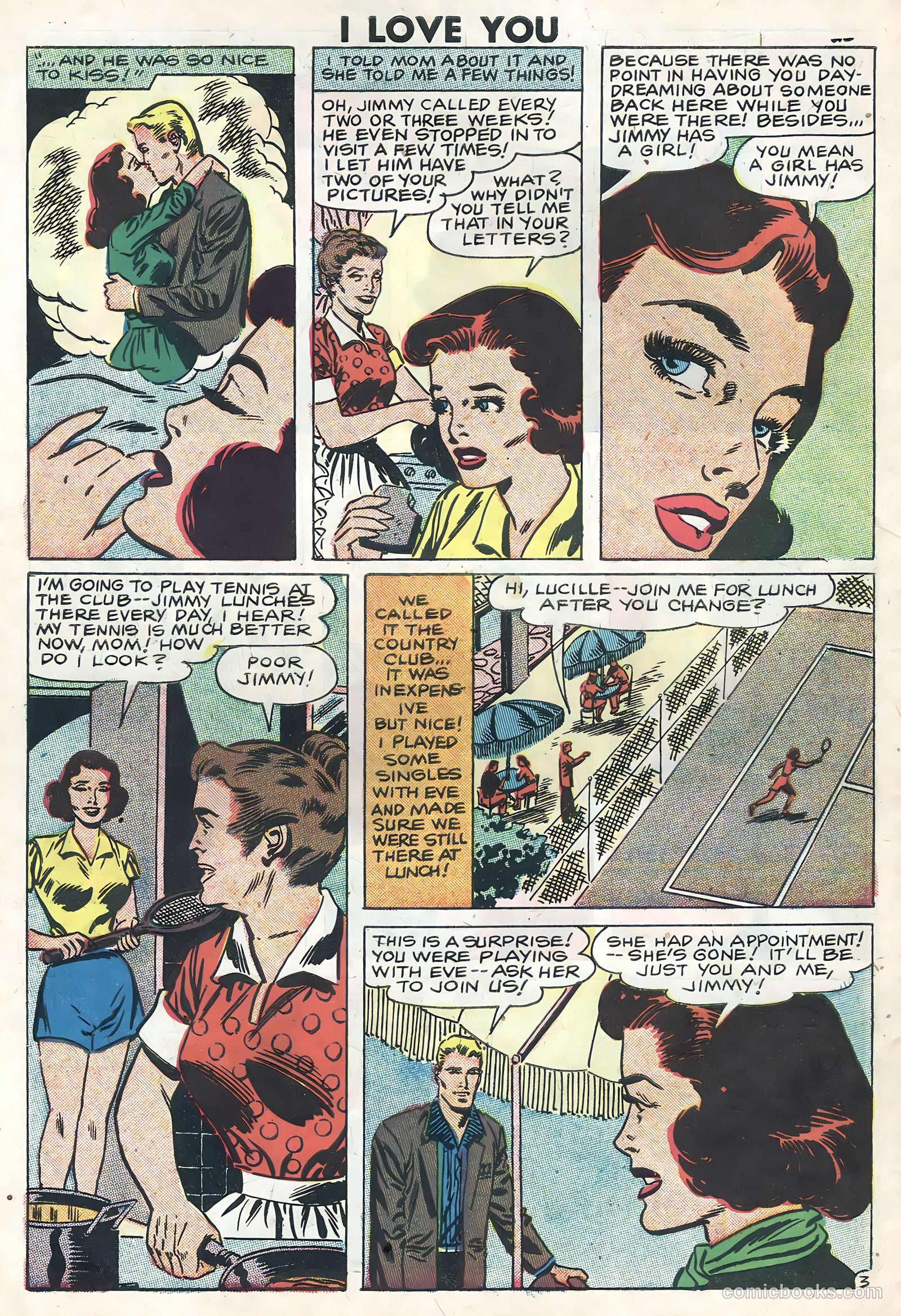 I Love You #20 (1958) — page 30 of 36