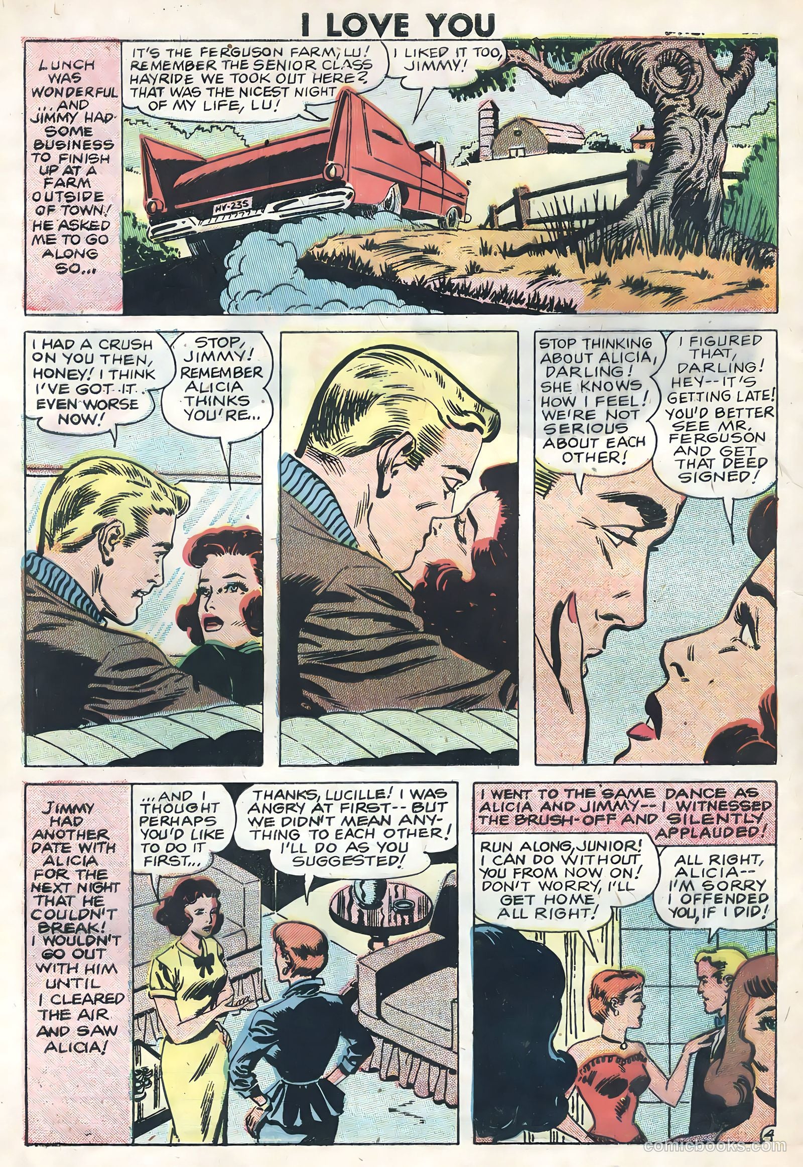 I Love You #20 (1958) — page 32 of 36