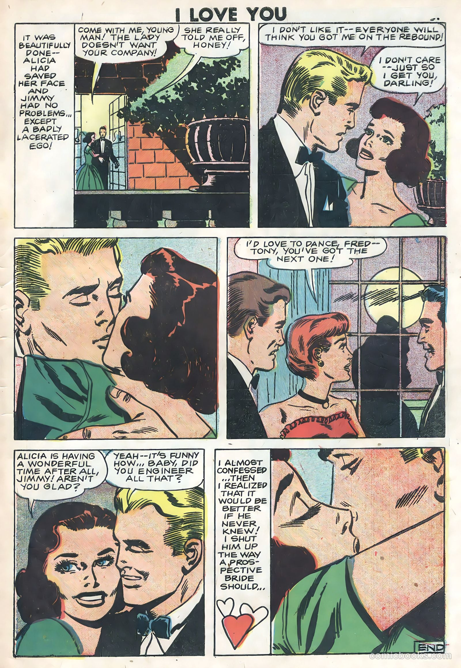I Love You #20 (1958) — page 33 of 36