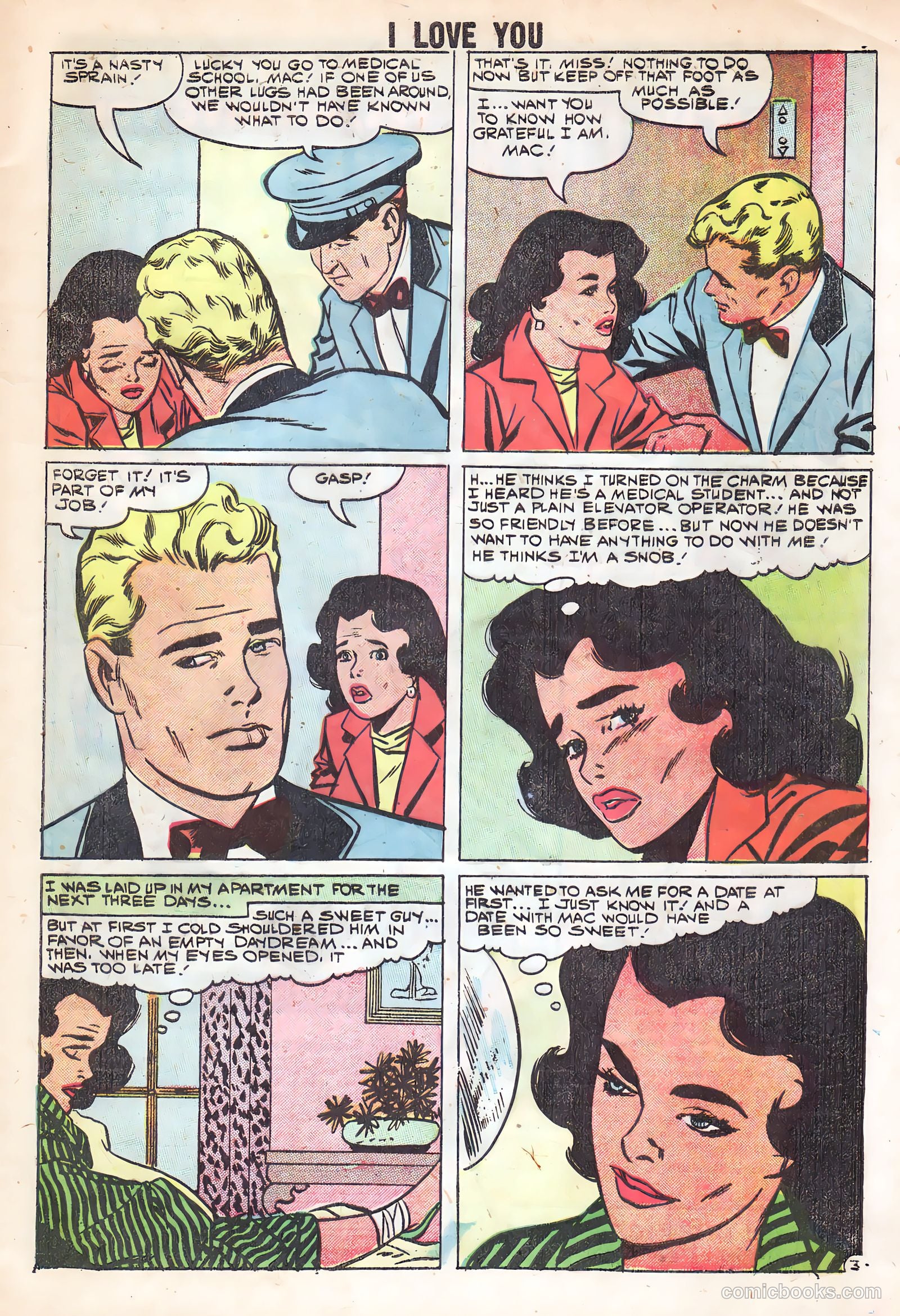 I Love You #21 (1959) — page 5 of 36