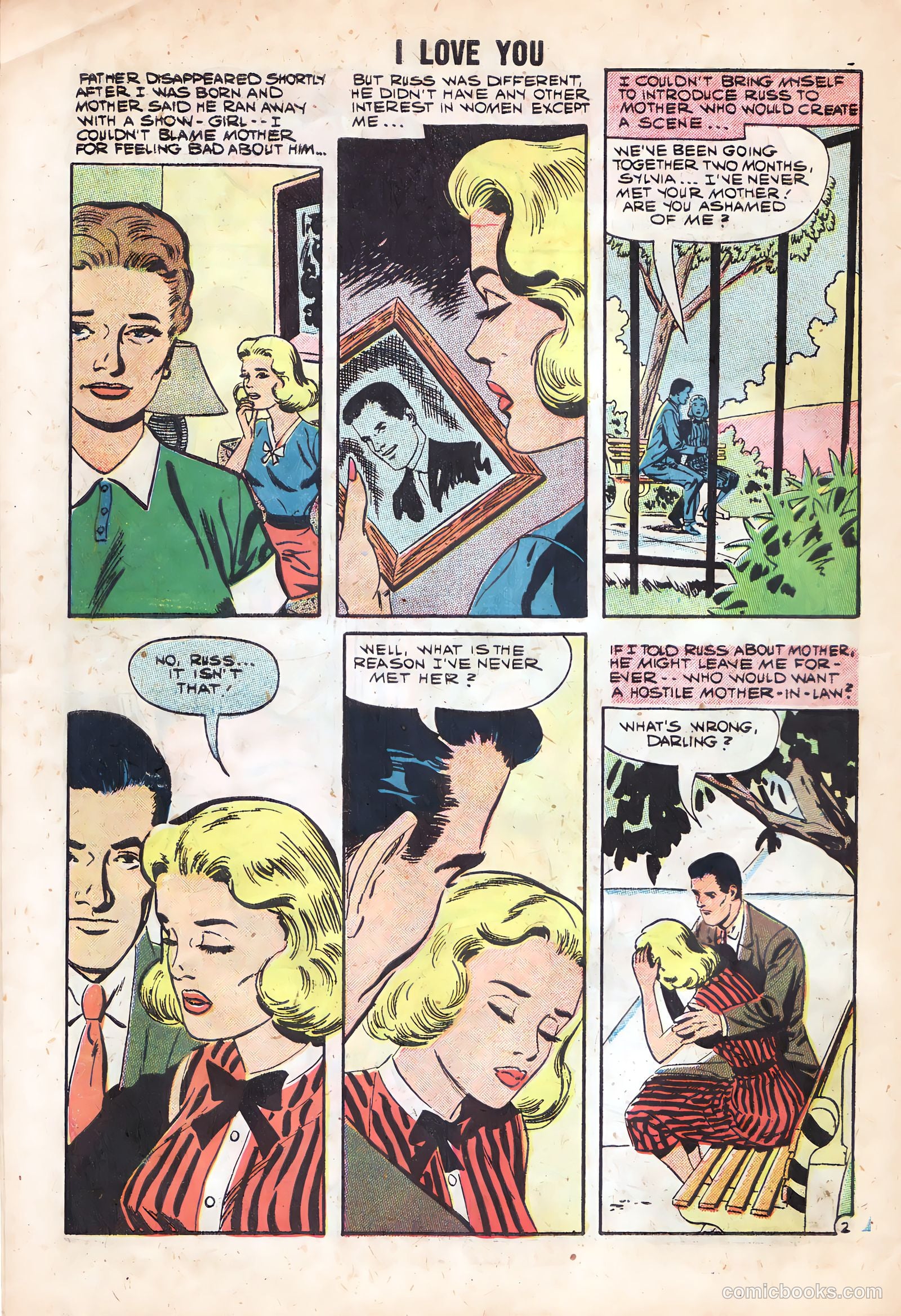 I Love You #21 (1959) — page 10 of 36