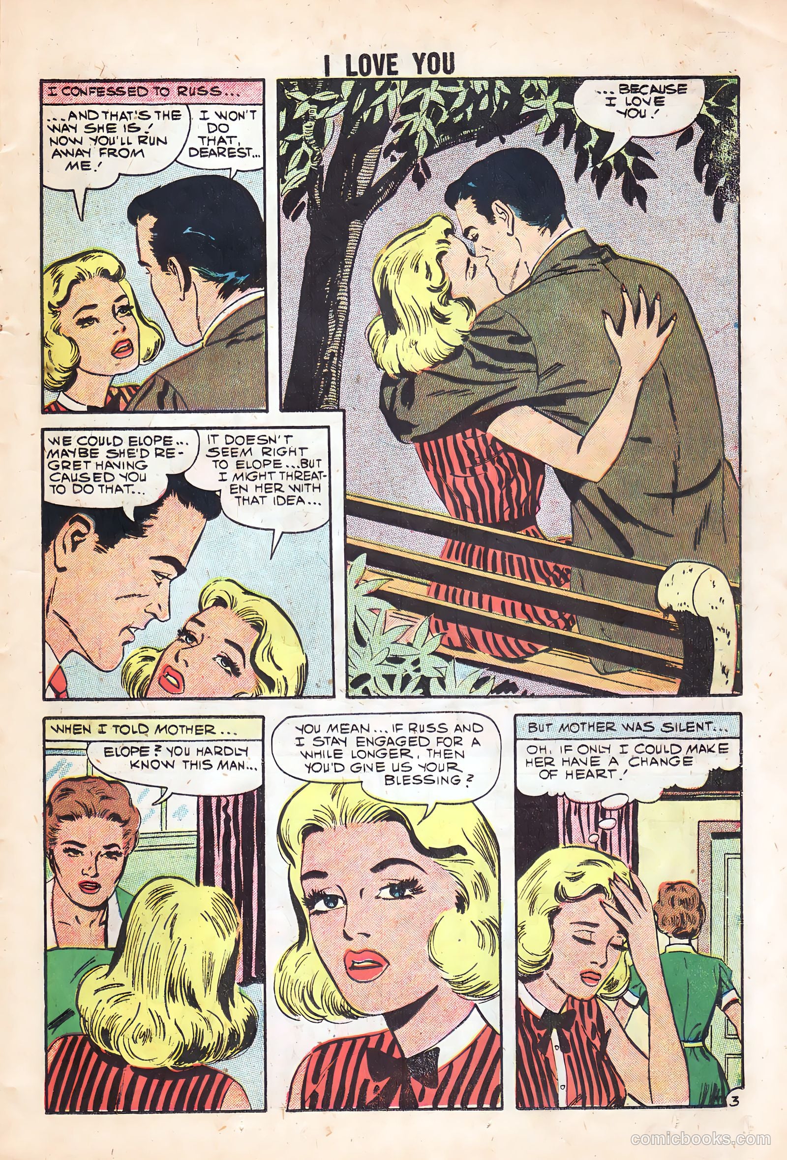 I Love You #21 (1959) — page 11 of 36