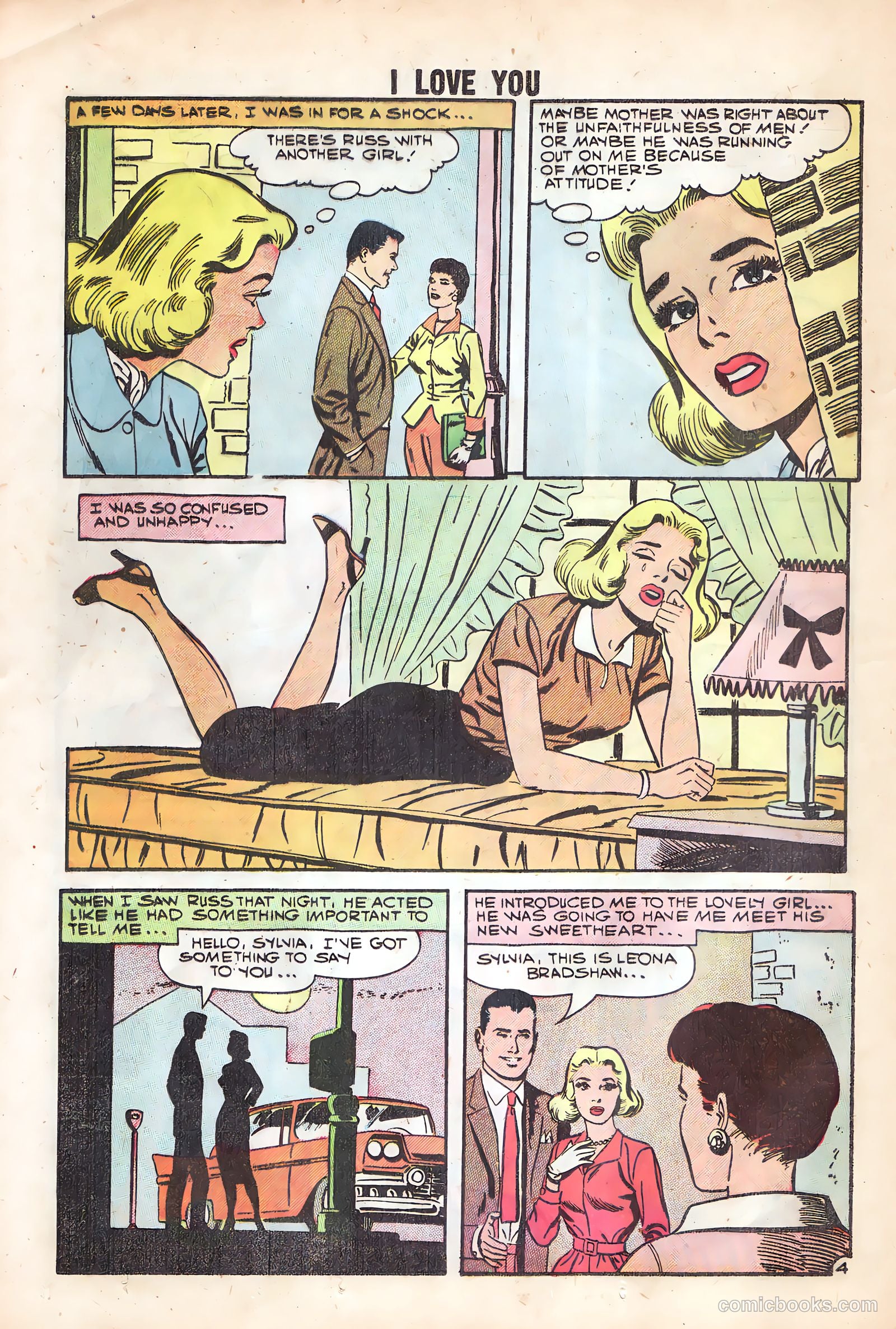 I Love You #21 (1959) — page 12 of 36