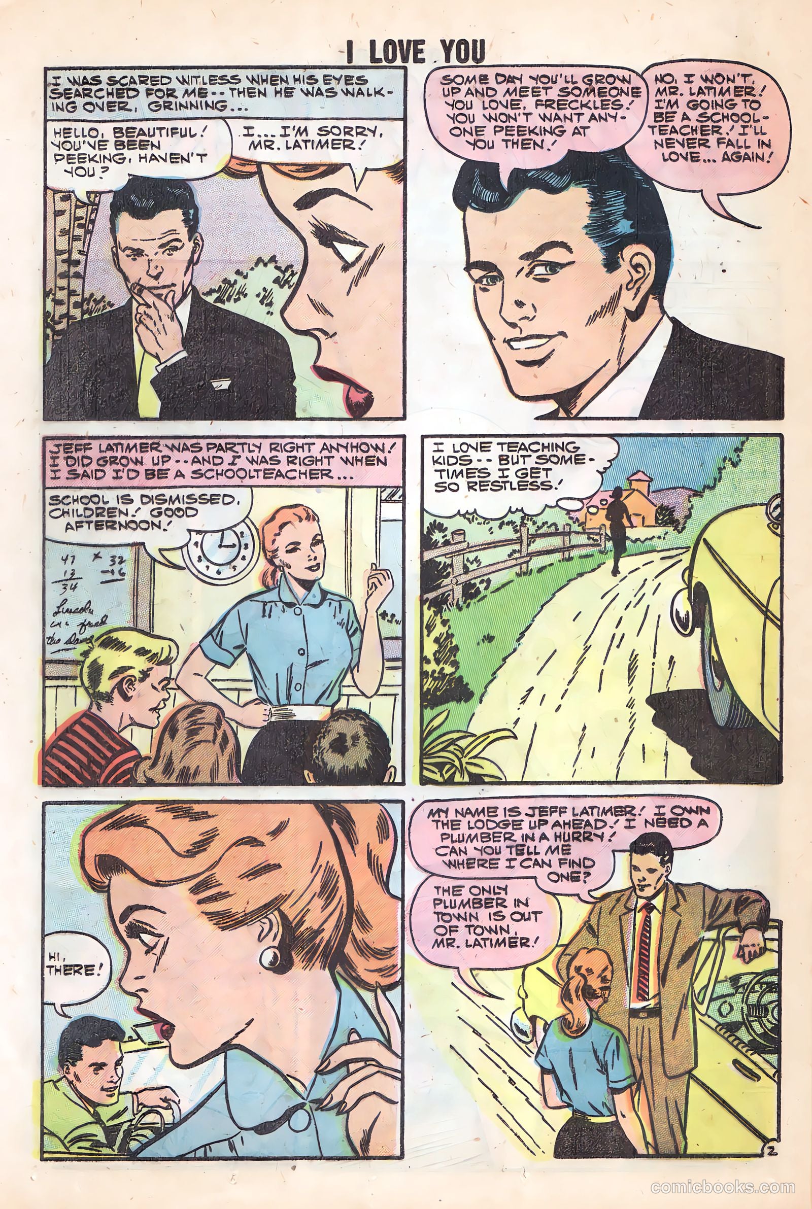 I Love You #21 (1959) — page 24 of 36