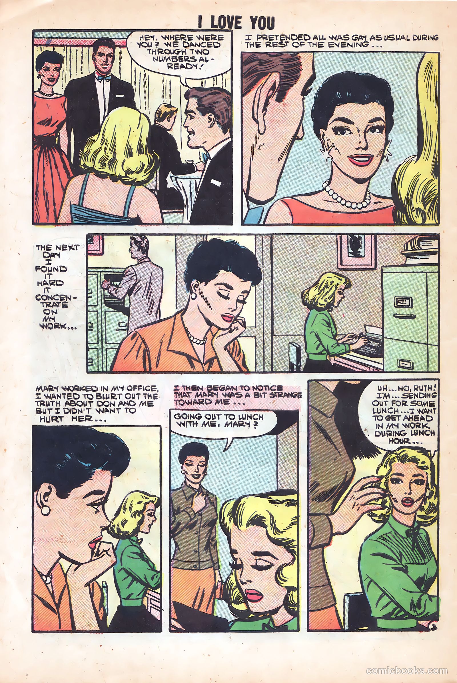 I Love You #21 (1959) — page 30 of 36
